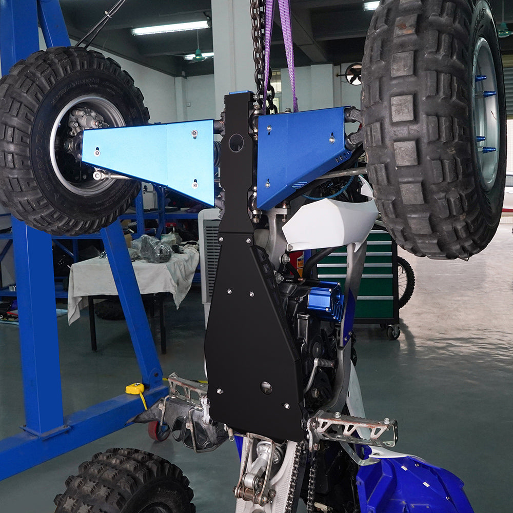 Volle Chassis Glide Schaukel Arm Unterfahrschutz Für YAMAHA YFZ450R 2009-2024