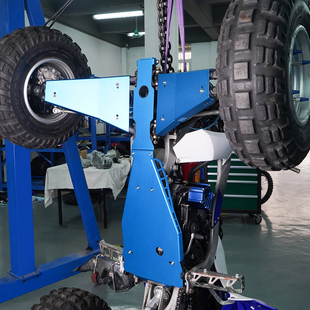 Volle Chassis Glide Schaukel Arm Unterfahrschutz Für YAMAHA YFZ450R 2009-2024