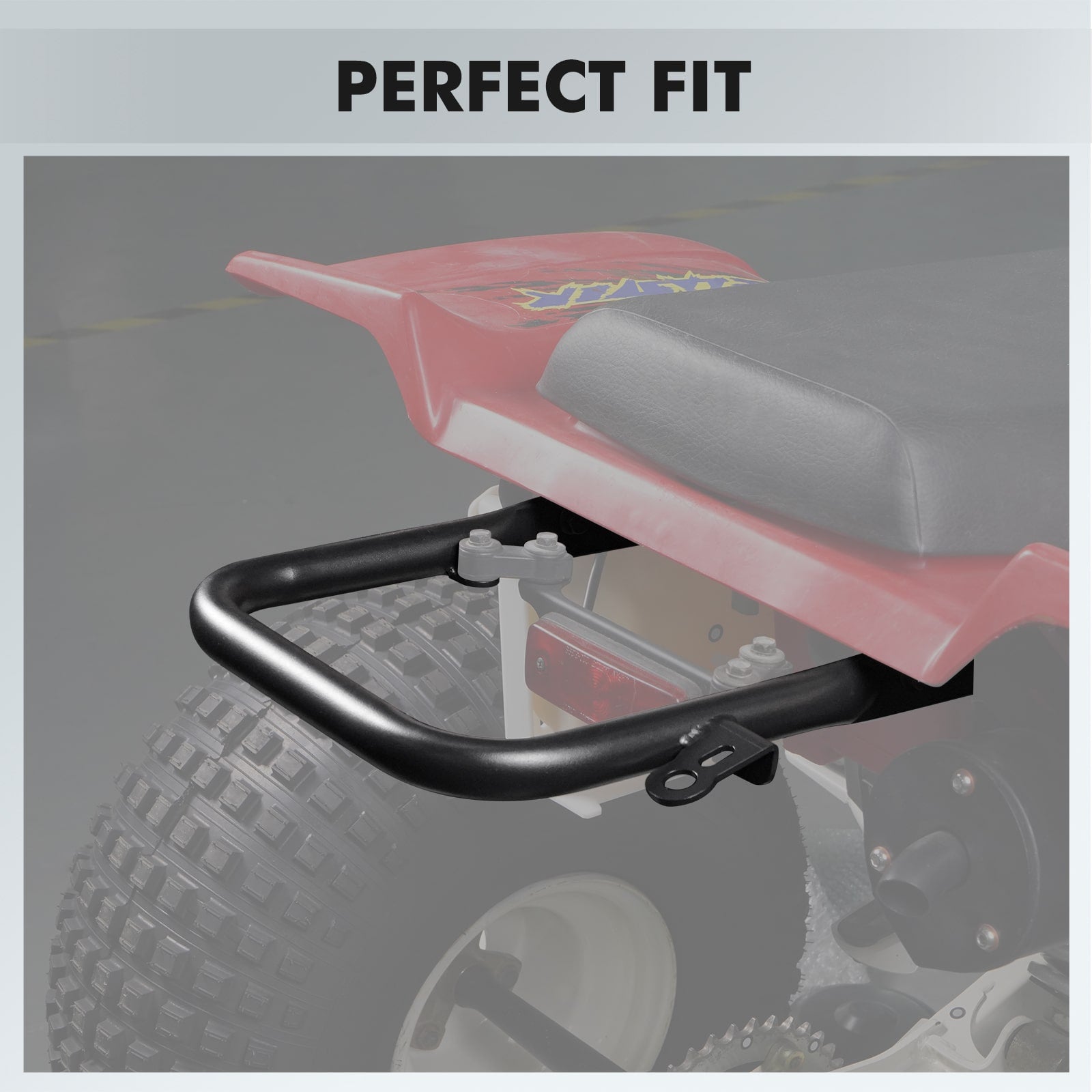 ATV Haltegriff Tragen Hinten Gepäck Rack Für Yamaha Blaster 200