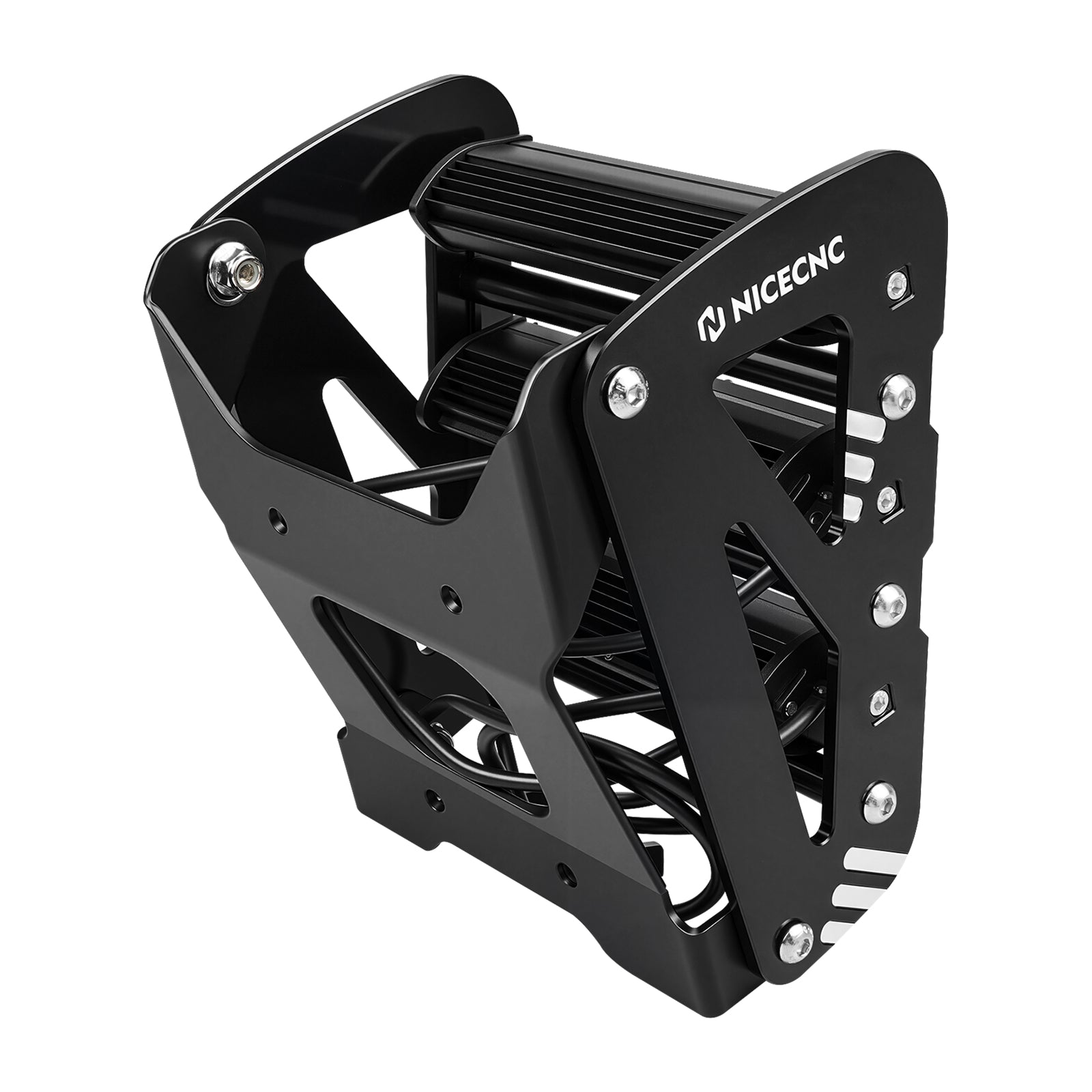 ATV Frontstoßstange mit 60W LED Scheinwerfer Lichtleiste für Yamaha Raptor 700 2013-2024