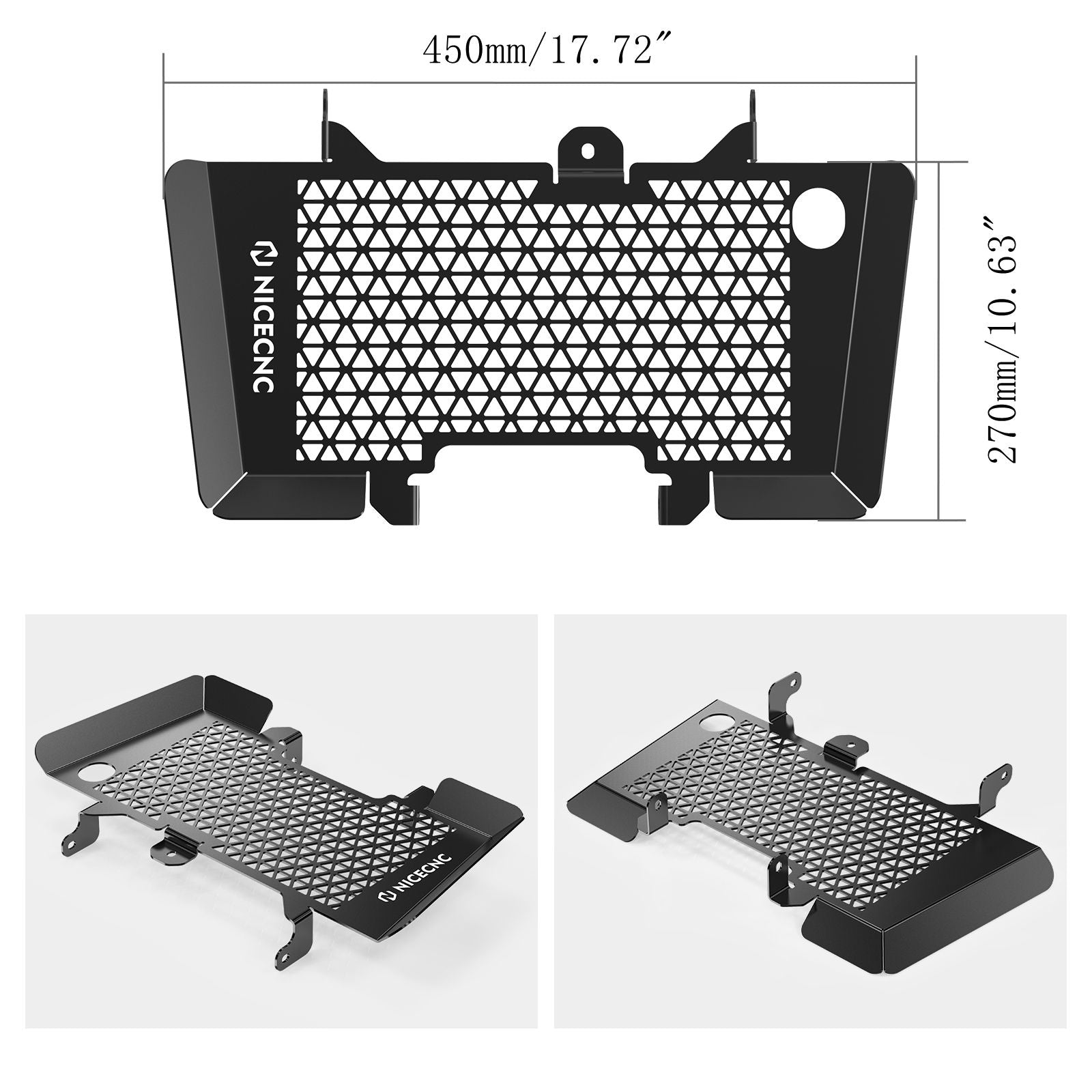 ATV Kühlergrill Schild Schutz Abdeckung Für Yamaha YFZ450R YFZ450X