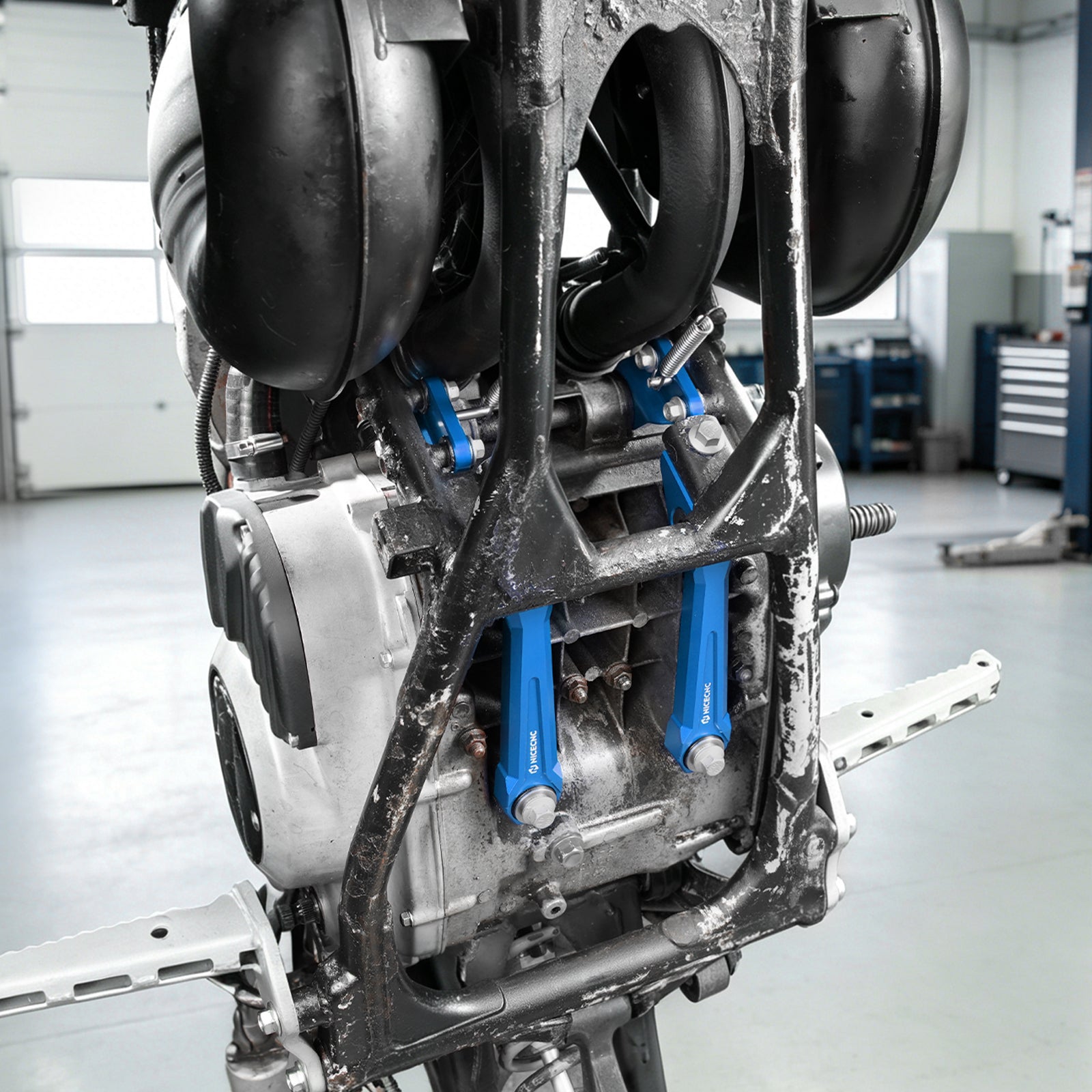 Untere Motorhalterung / Motorstrebe für Yamaha Banshee 350