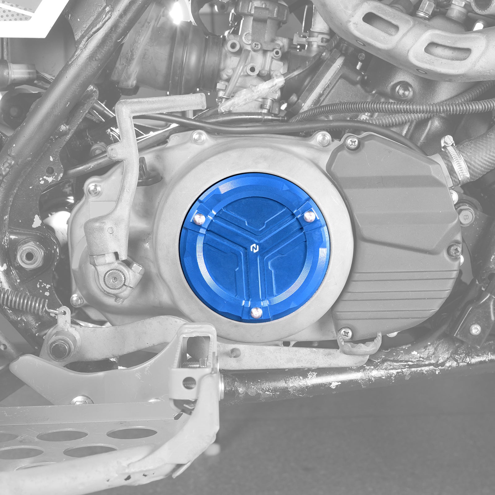 ATV-Kupplungsdeckeleinsatz mit Dämpfungspolster für Yamaha Banshee 350 1987-2006