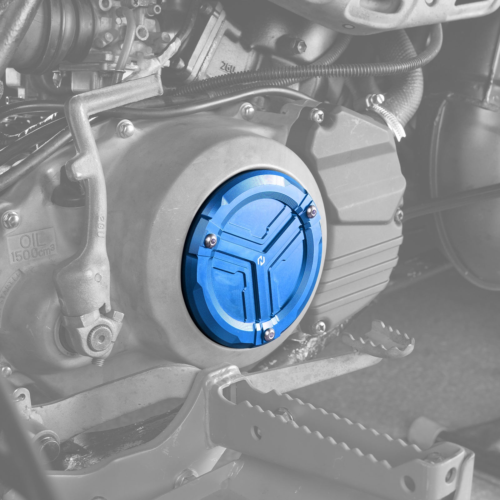 ATV-Kupplungsdeckeleinsatz mit Dämpfungspolster für Yamaha Banshee 350 1987-2006