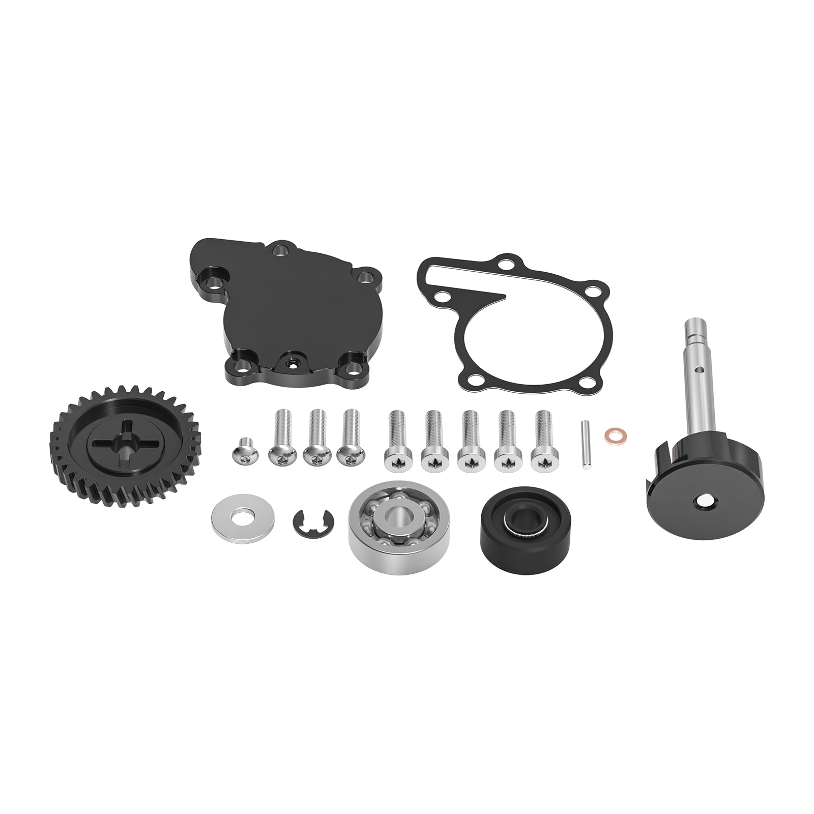 ATV Water Pump Cover & Impeller Gear Seal Bearing Rebuild Kit für Yamaha Banshee 350