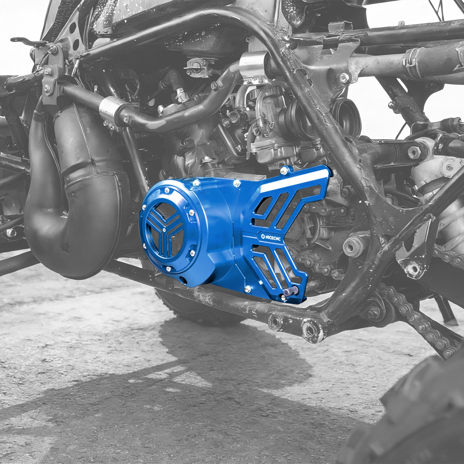 ATV Motor-Statorabdeckung für Yamaha Banshee 350 1987–2006