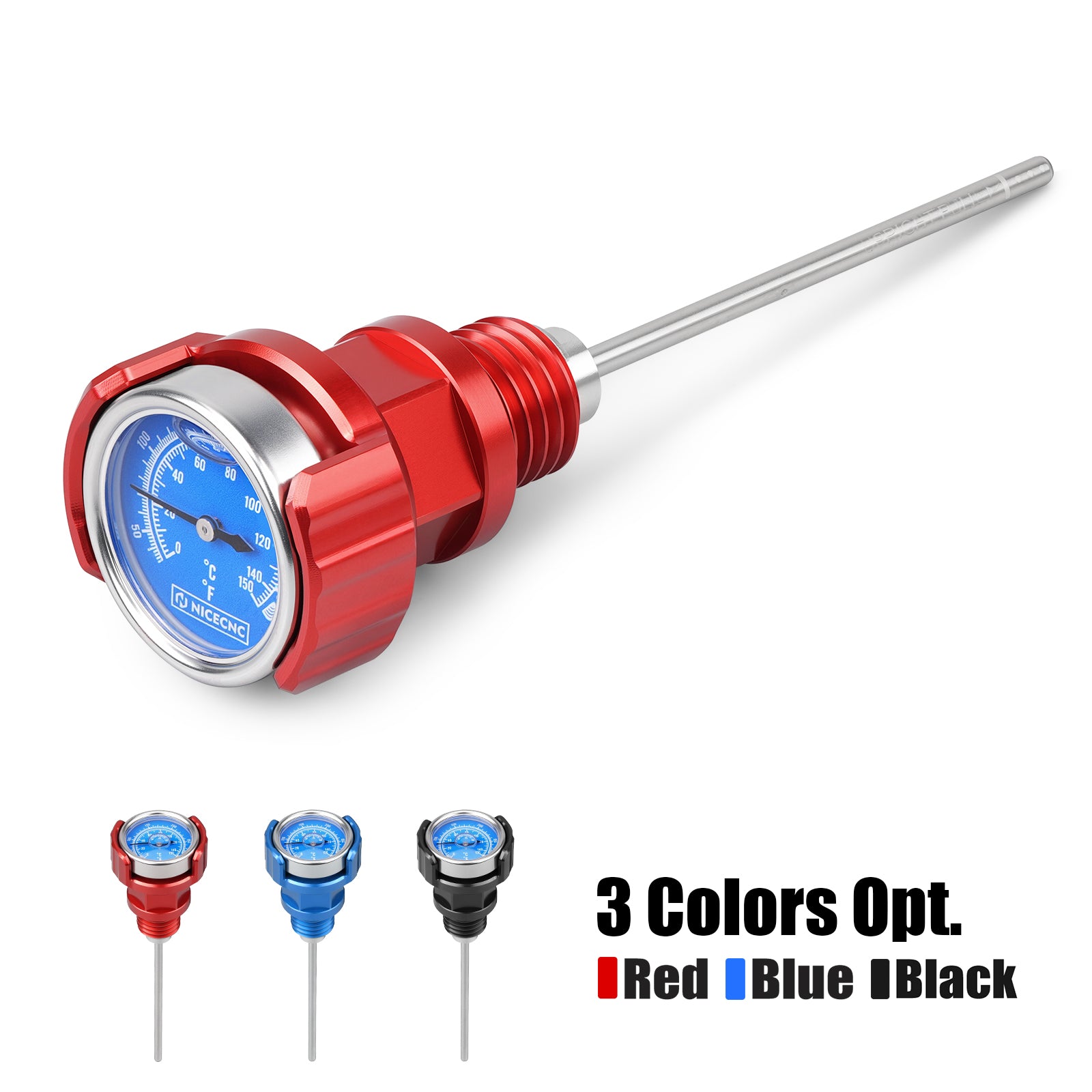 Ölmessstab mit Temperaturanzeige für Yamaha Banshee 350 1987–2006