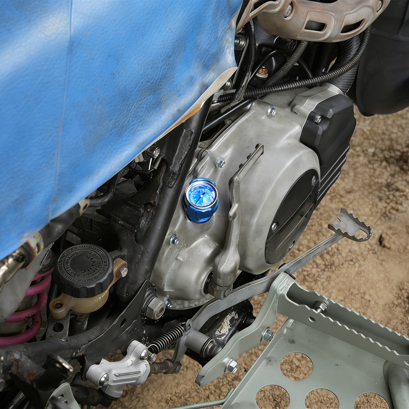Ölmessstab mit Temperaturanzeige für Yamaha Banshee 350 1987–2006