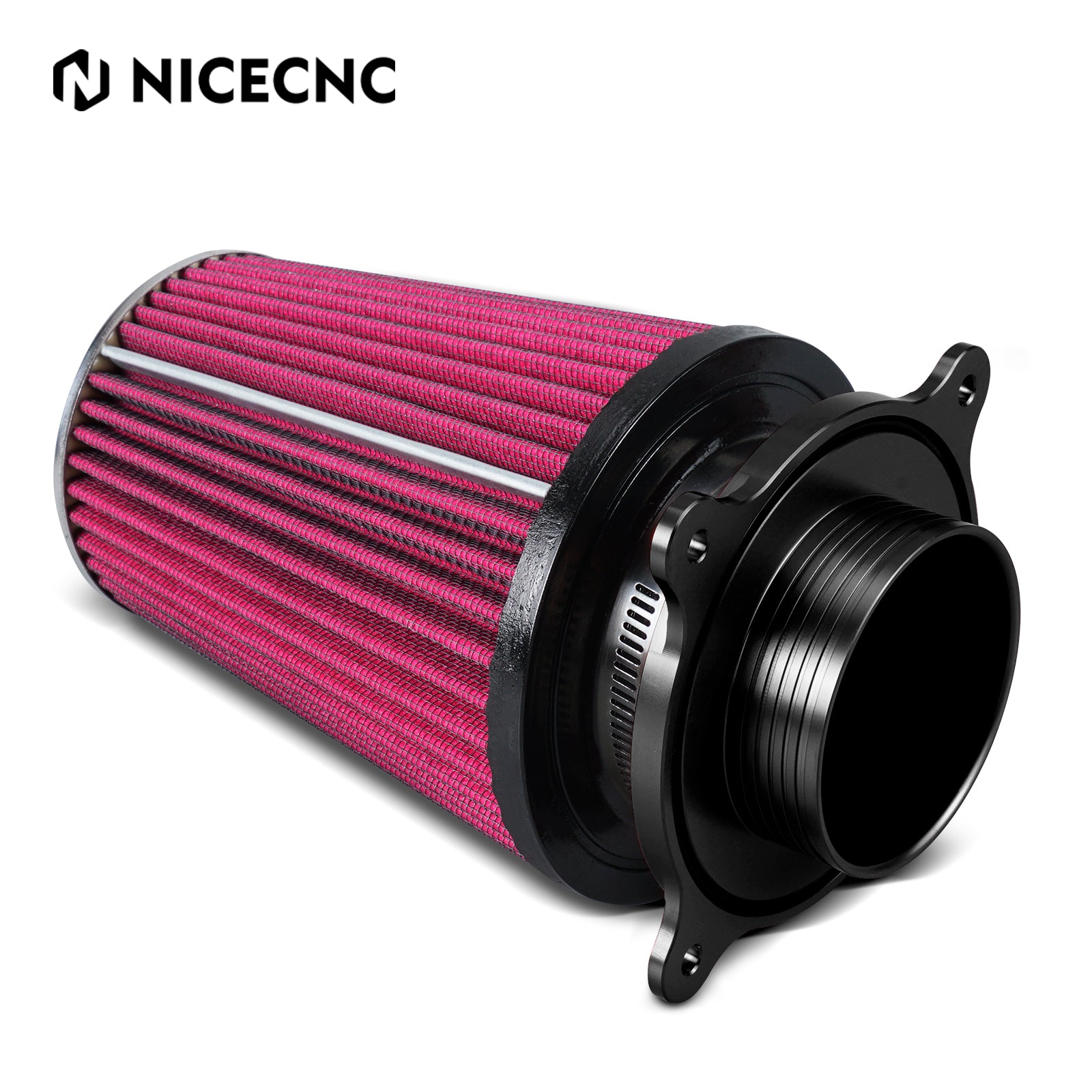 ATV Luftfiltereinlass mit Halter Adapter für Yamaha Raptor 700 2006-2024