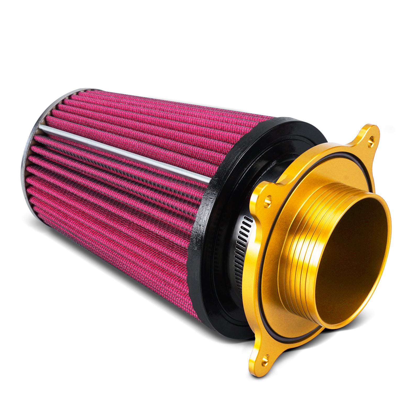 ATV Luftfiltereinlass mit Halter Adapter für Yamaha Raptor 700 2006-2024