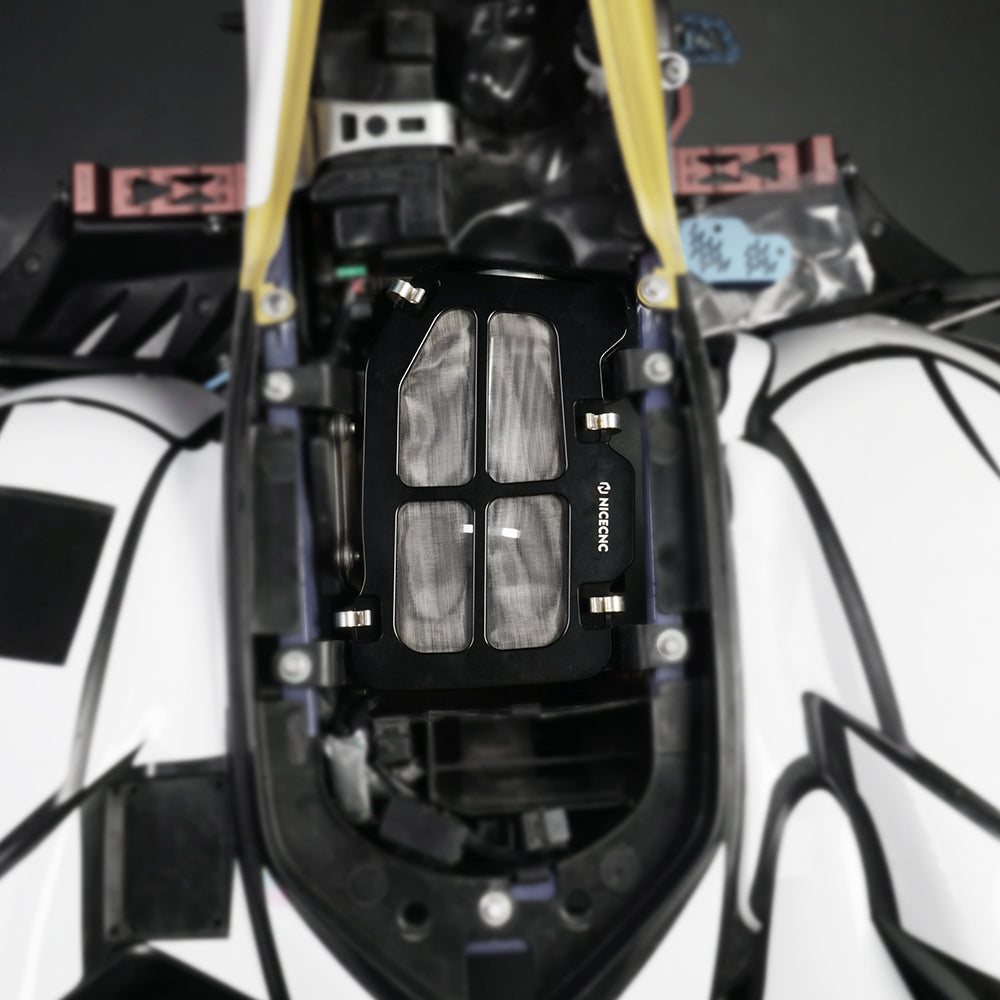 ATV Luftfiltereinlass mit Halter Adapter für Yamaha Raptor 700 2006-2024