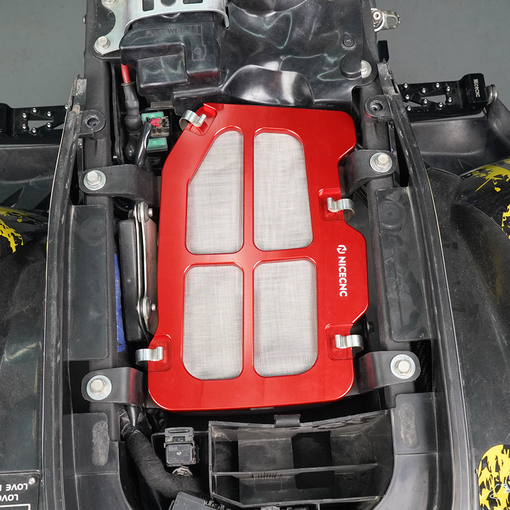 ATV Luftfiltereinlass mit Halter Adapter für Yamaha Raptor 700 2006-2024