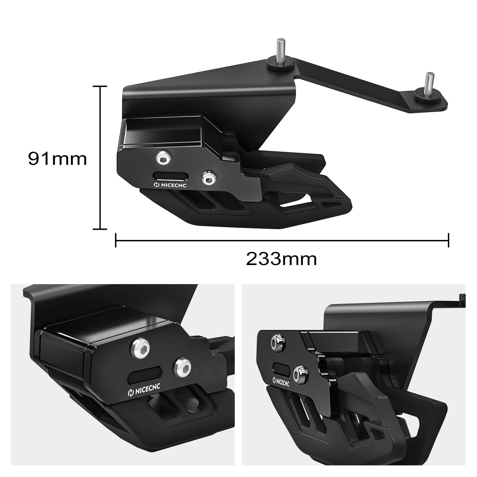 ATV Hinten Schwinge Kette Guide Slider Für Yamaha YFZ450R