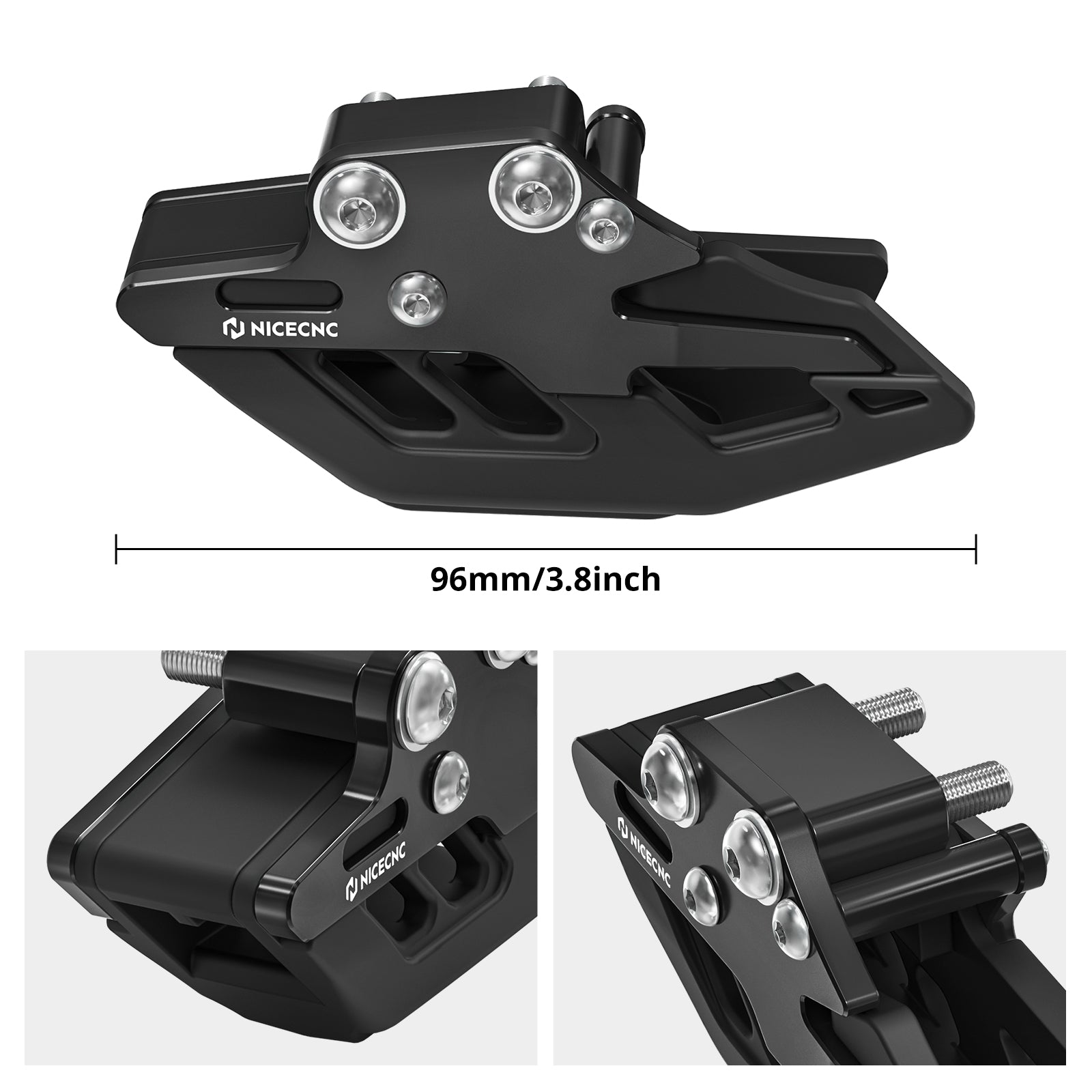 ATV-Kettenhalterung-Führungsschieber-Kit für Yamaha Banshee 350 1987-2006