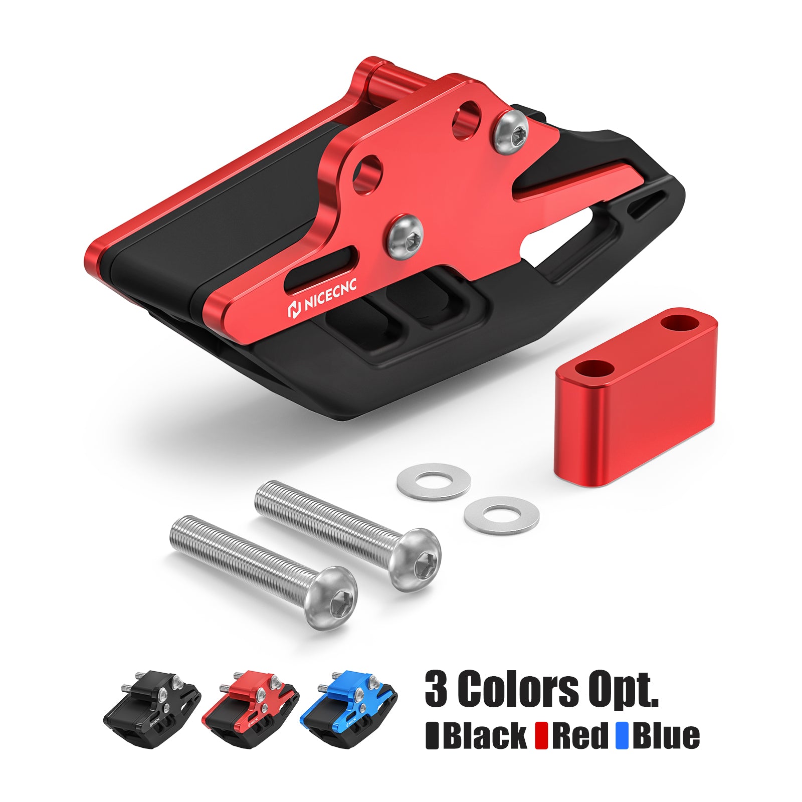 ATV-Kettenhalterung-Führungsschieber-Kit für Yamaha Banshee 350 1987-2006