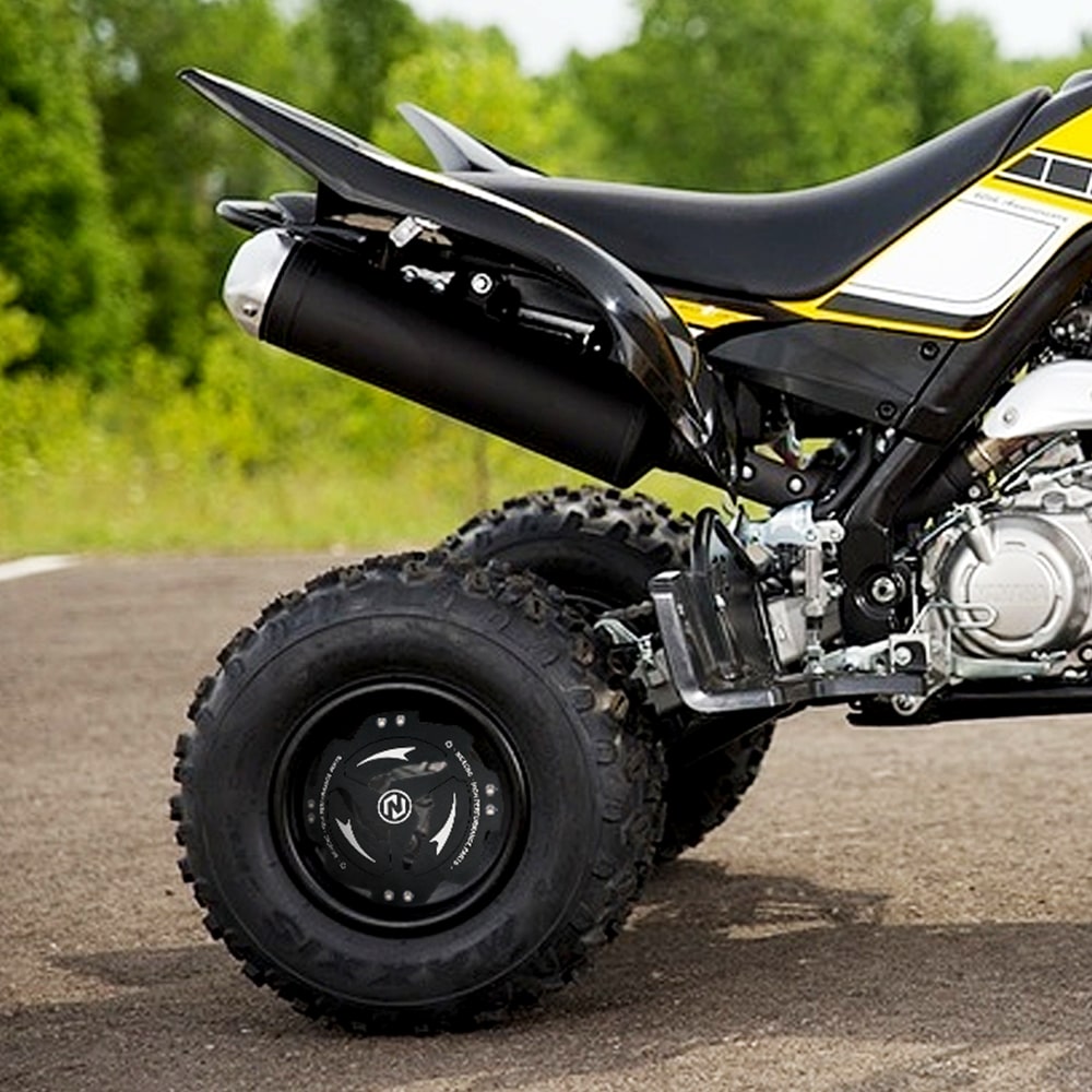 Radnabenabdeckungen vorne und hinten für Yamaha Raptor 700 YFZ450R