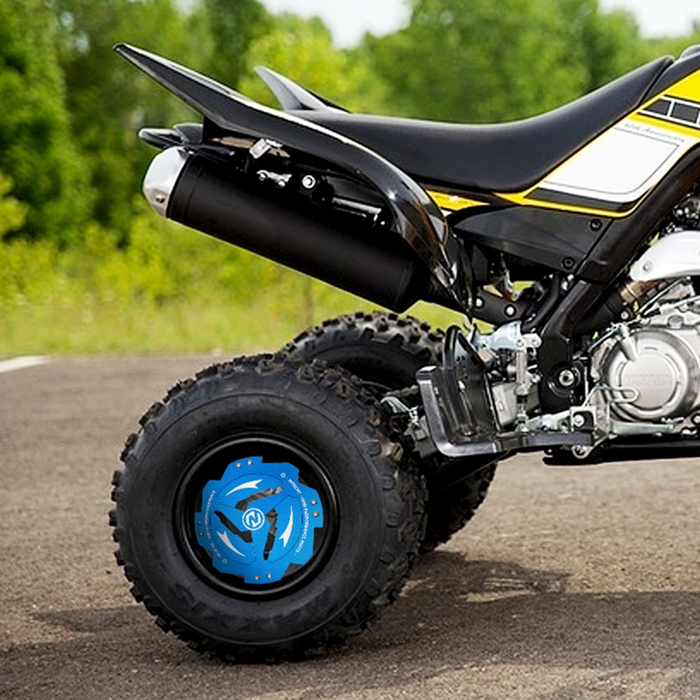 Radnabenabdeckungen vorne und hinten für Yamaha Raptor 700 YFZ450R