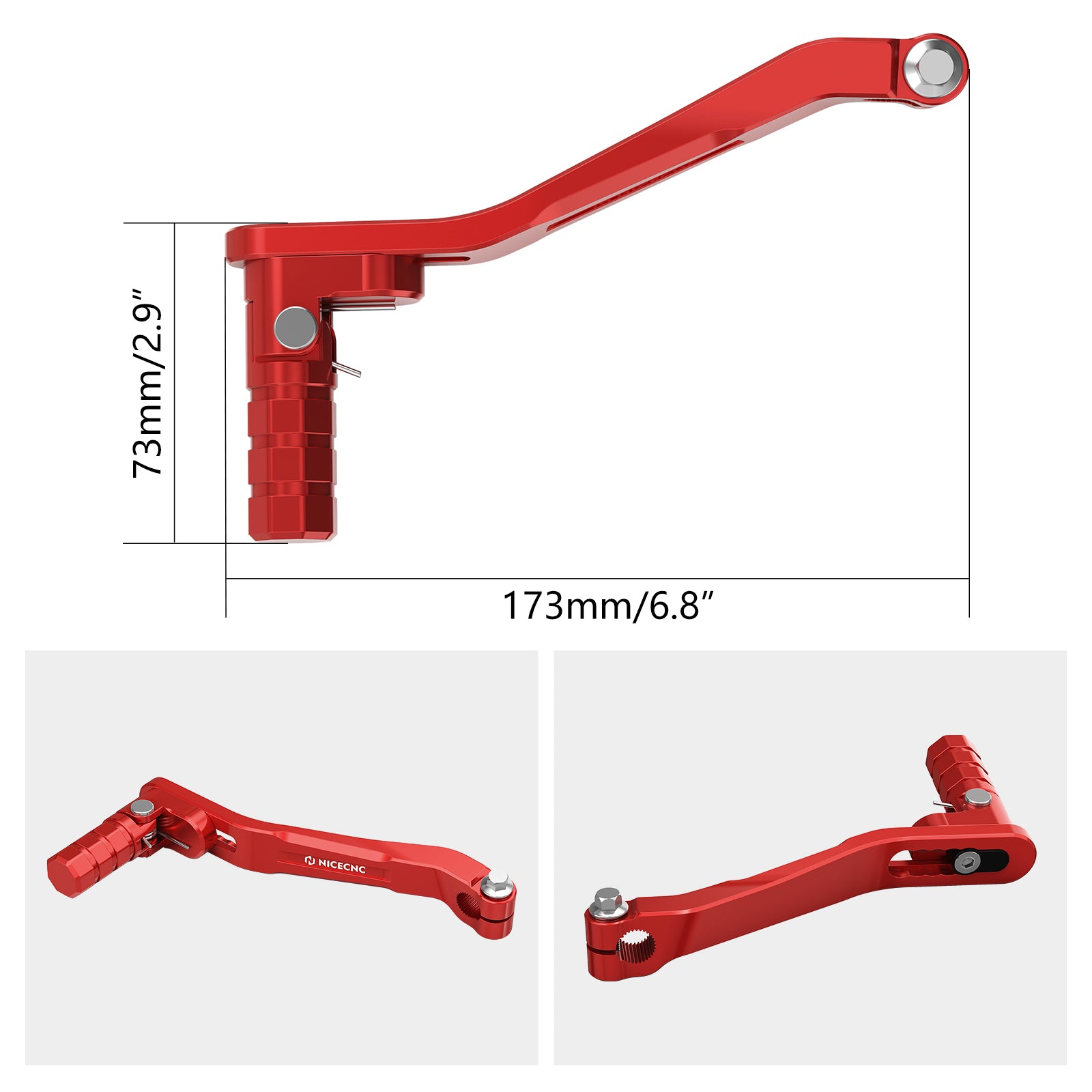 ATV Einstellbare Klapp Getriebe Schalthebel Für Honda TRX450R TRX450ER