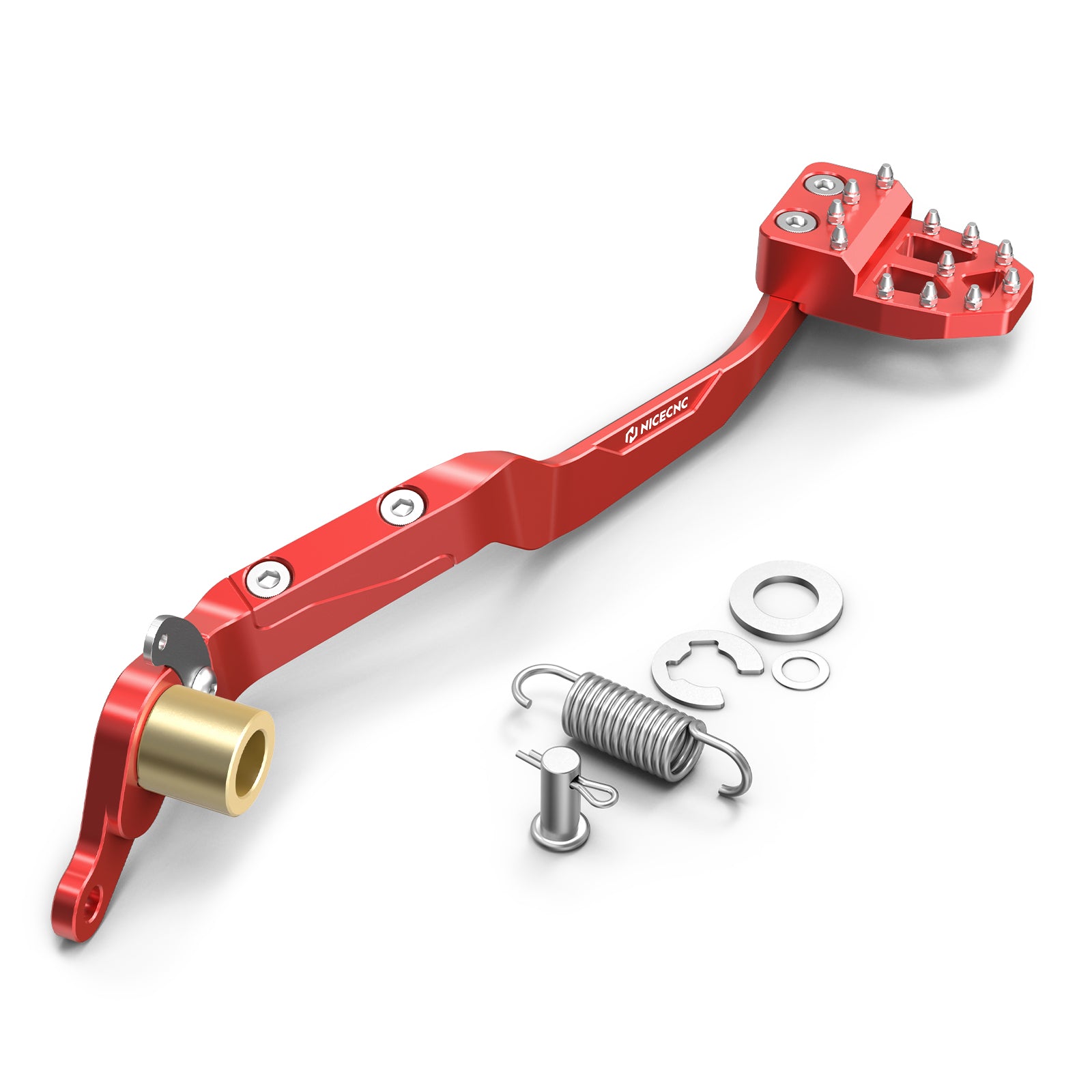 Verstellbarer Hinterrad-Fußbremshebel für Yamaha Banshee 350 1987–2006