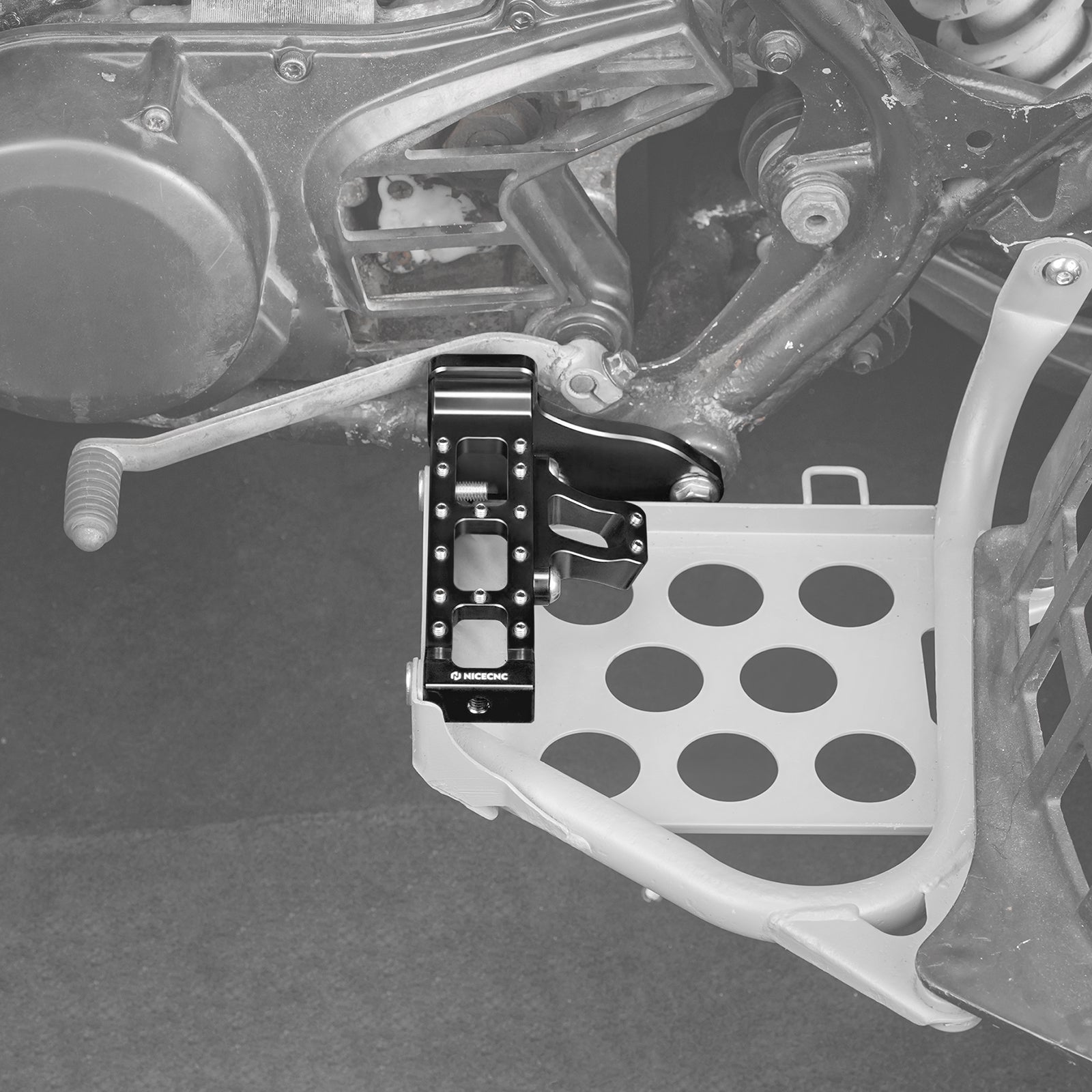 Verlängerte, breitere Fußrasten/Pedale für Yamaha Banshee 350 (1987–2006)