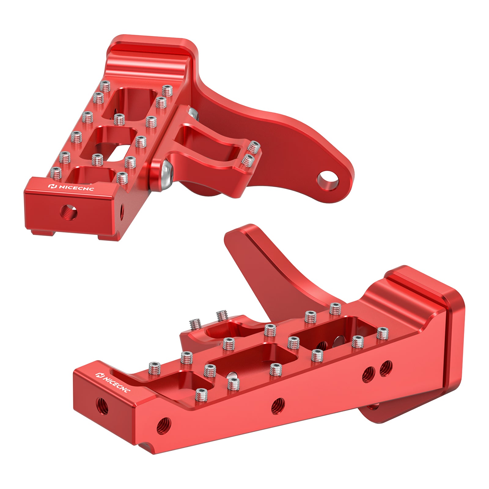 Verlängerte, breitere Fußrasten/Pedale für Yamaha Banshee 350 (1987–2006)