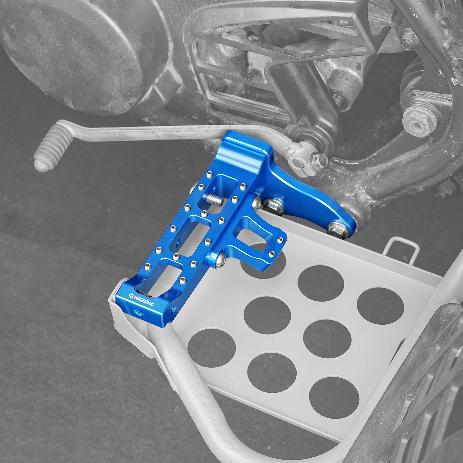 Verlängerte, breitere Fußrasten/Pedale für Yamaha Banshee 350 (1987–2006)