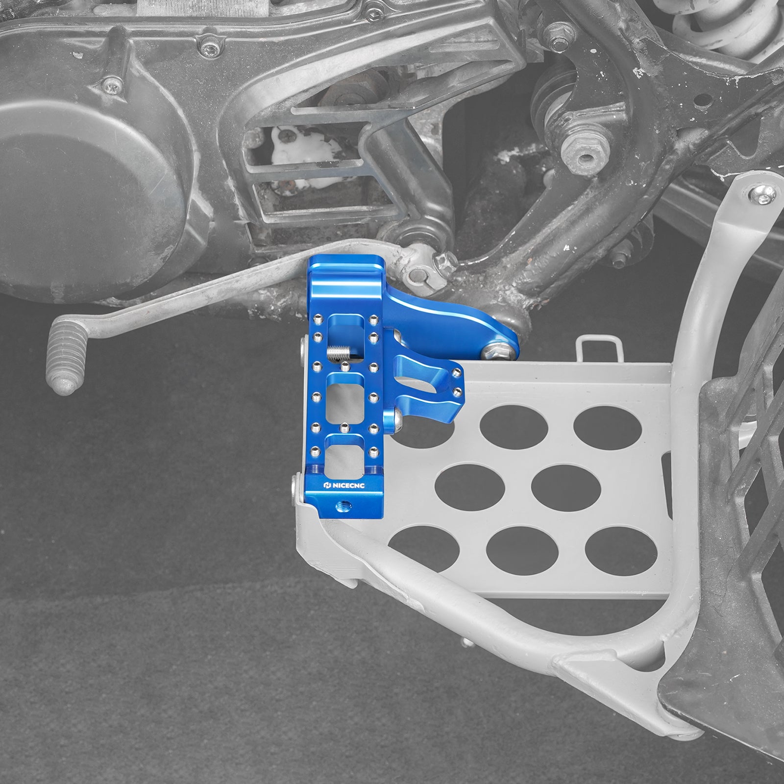 Verlängerte, breitere Fußrasten/Pedale für Yamaha Banshee 350 (1987–2006)