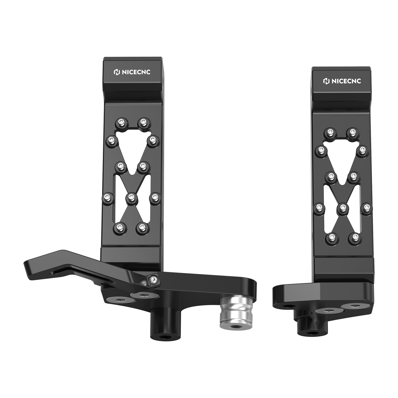 ATV-Fußrasten-Pedal-Montagesatz für Yamaha Raptor 700 700R 2006-2023