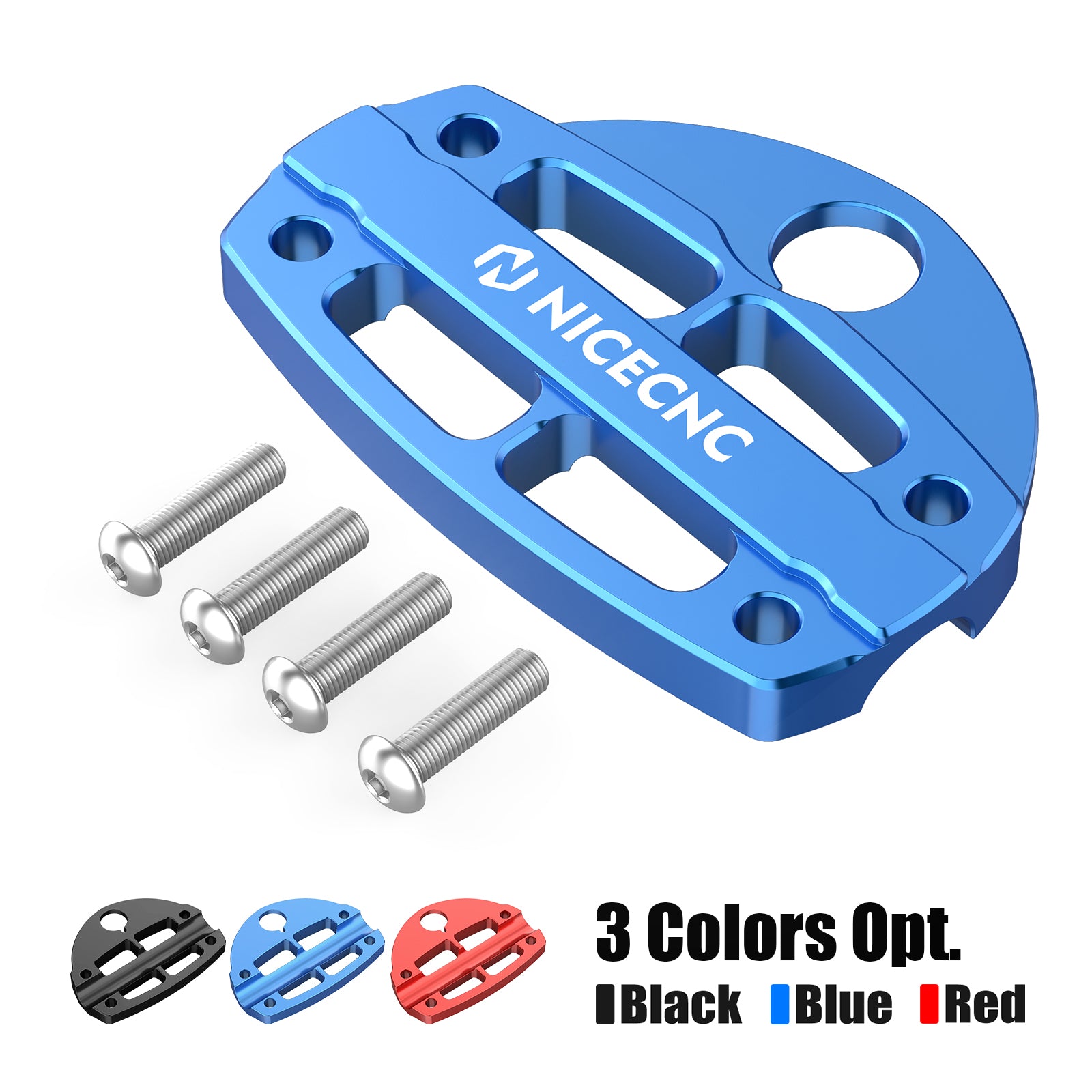 ATV-Lenkerklemme mit Schlüsselschutz für Yamaha Raptor 700 2006-2023