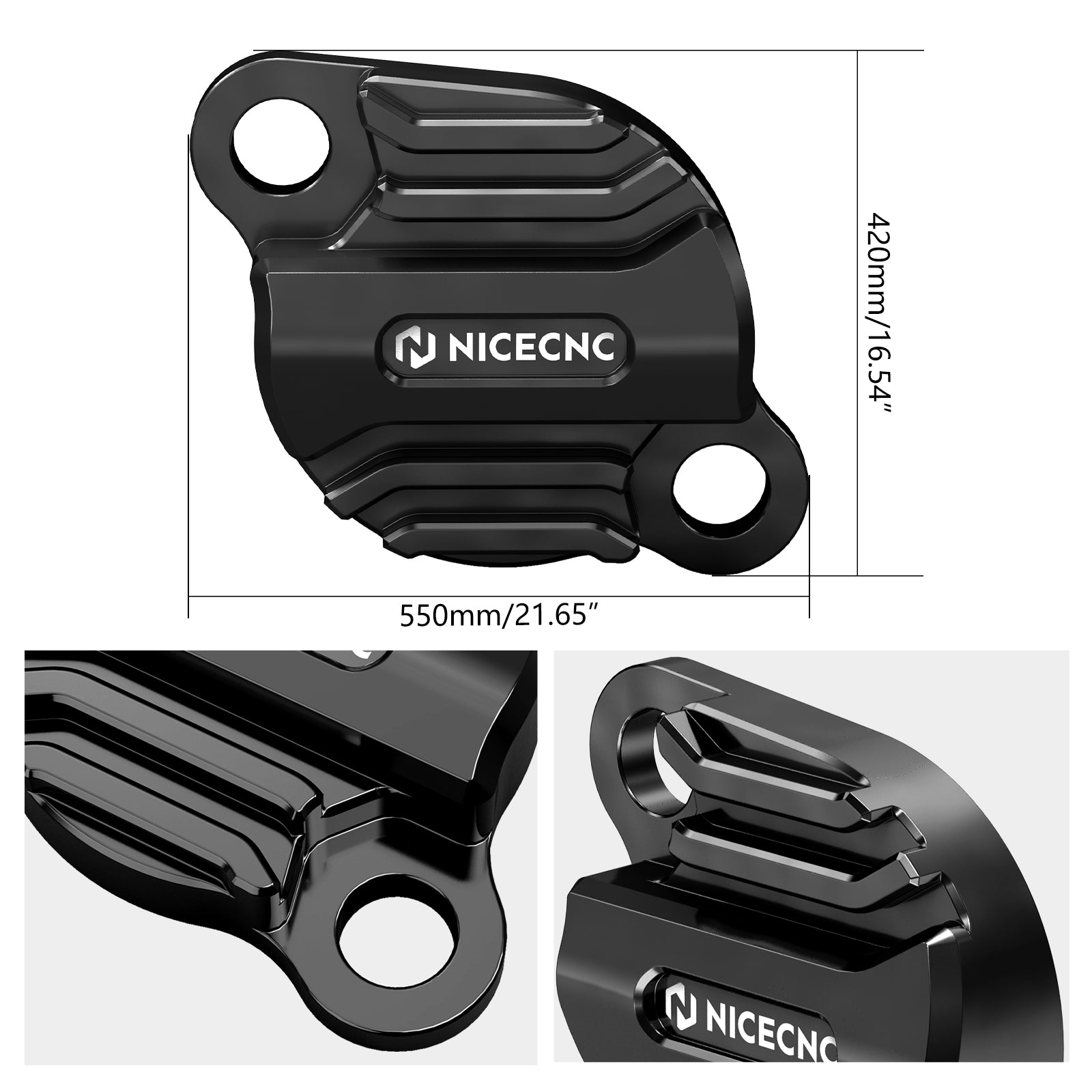 Hintere Feststellbrems-Sattel Stilllegungsplatte Kit für Yamaha Banshee 350