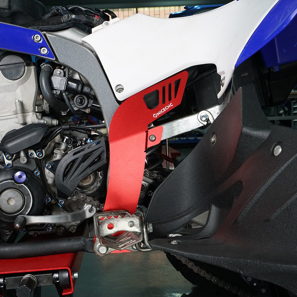 Links + Rechts Rahmen Wachen Schild Abdeckung Für Yamaha YFZ450R 2009-2023