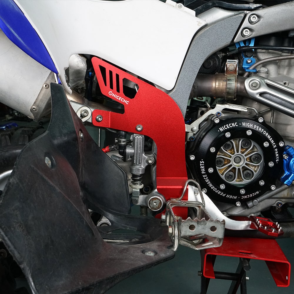 Links + Rechts Rahmen Wachen Schild Abdeckung Für Yamaha YFZ450R 2009-2023