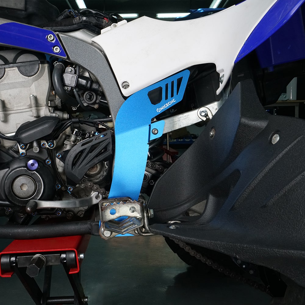 Links + Rechts Rahmen Wachen Schild Abdeckung Für Yamaha YFZ450R 2009-2023