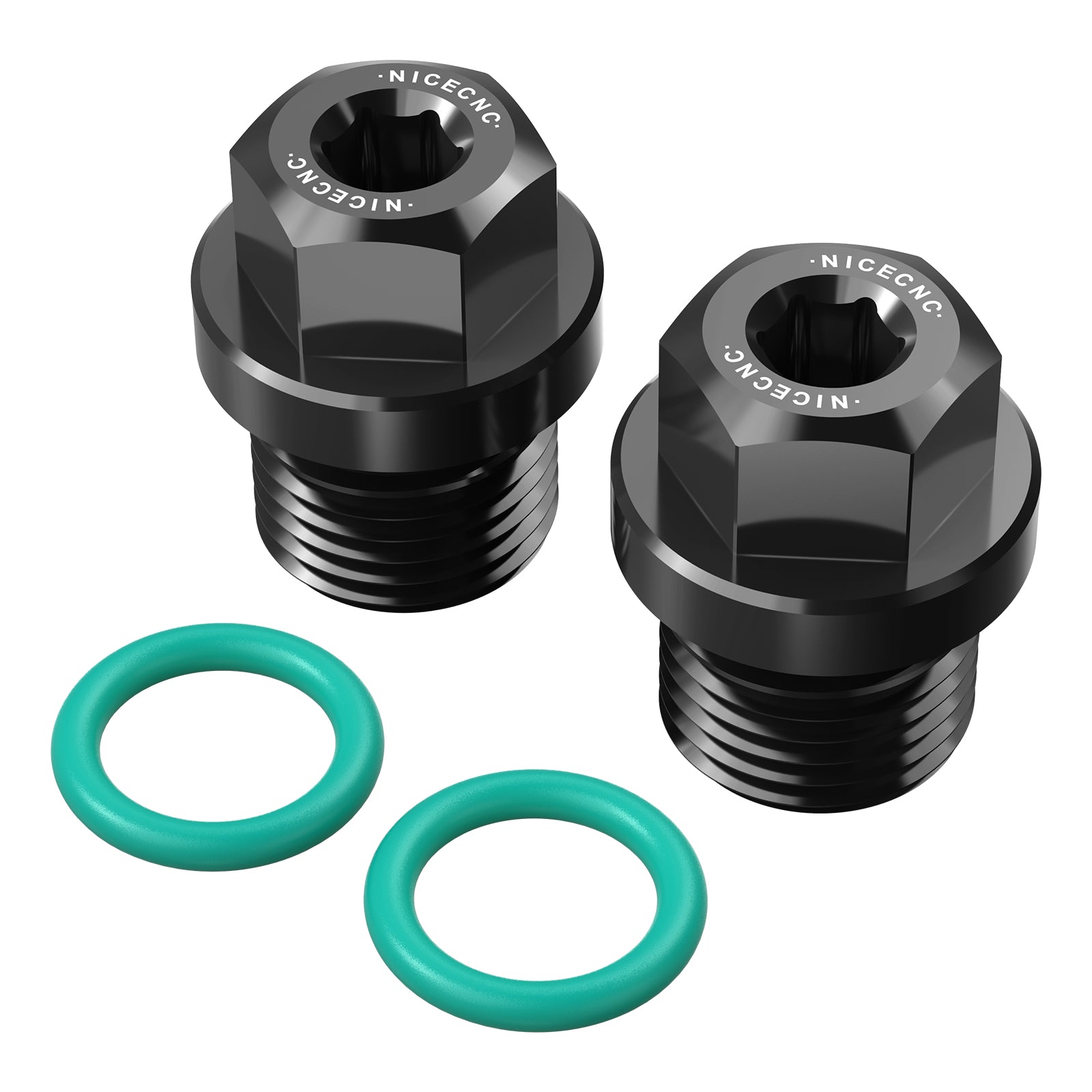 Magnetischer Front Getriebegehäuse Differential Füll- und Ablaufstopfensatz für Polaris RZR XP 1000 Sportsman Ranger