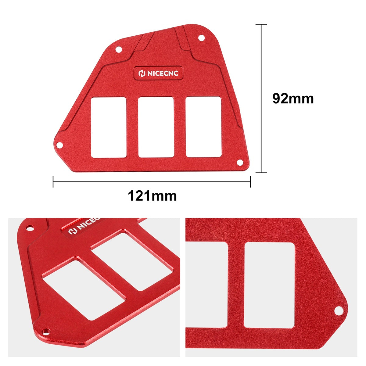 UTV Dash Wippschalter Platte Panel Gehäuse Halter Für Honda Talon 1000R 1000X-4