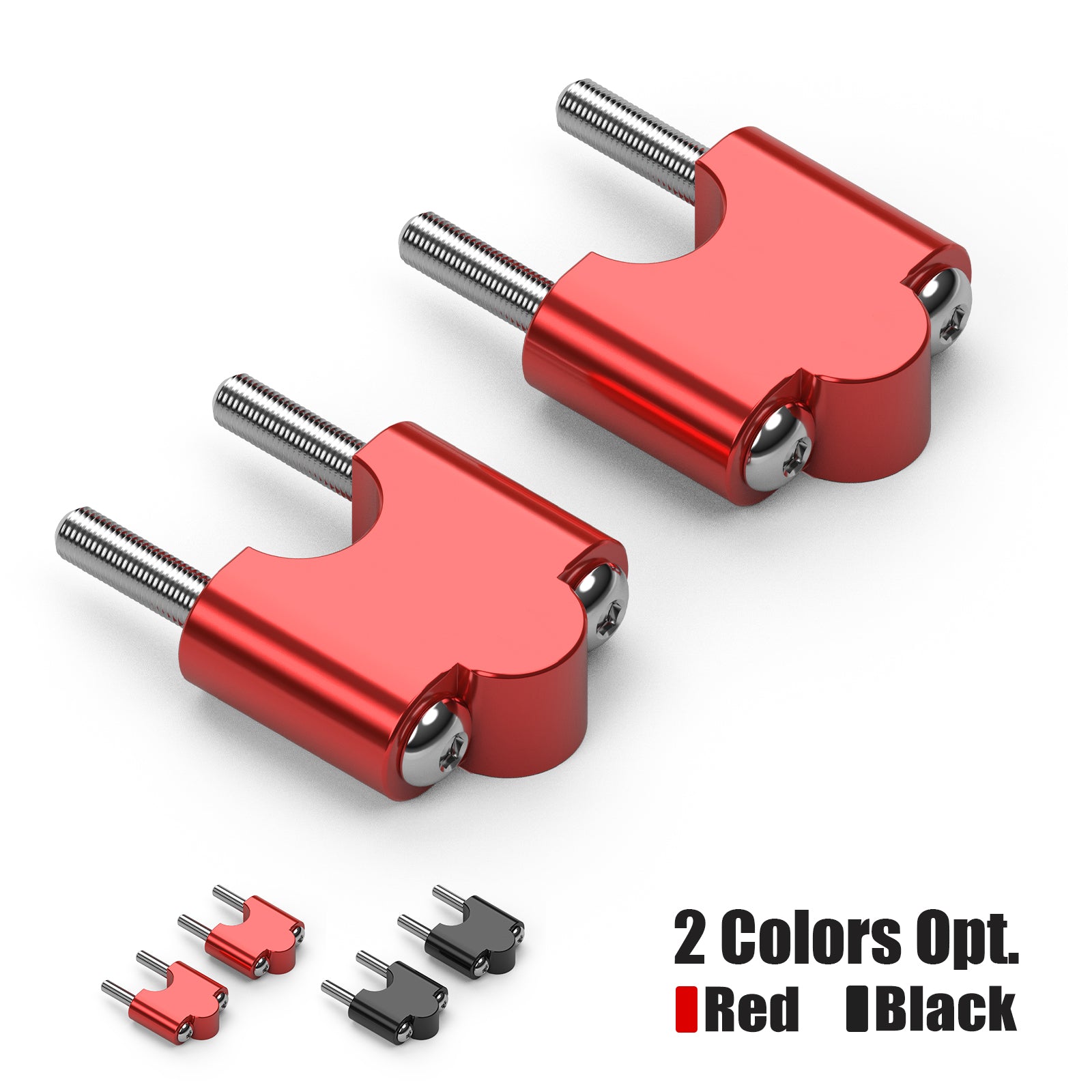 ATV Lenker Klemmen Montieren Steigleitungen 1.5 "Für Yamaha Raptor 700 2013-2023