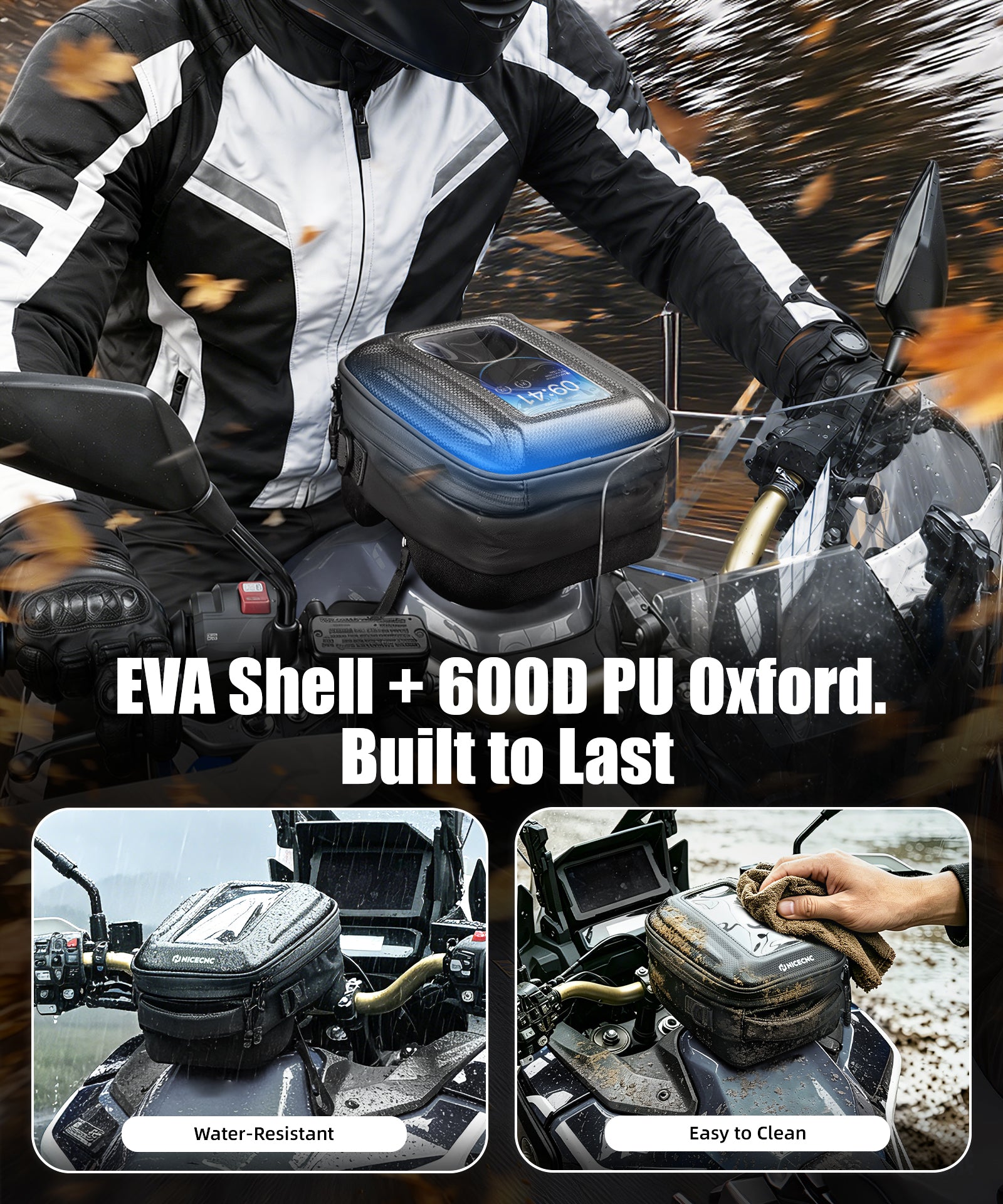 Schnellverschluss Tankrucksack für Honda Africa Twin CRF1100L 2020-2025 – Push-Pull Verriegelung