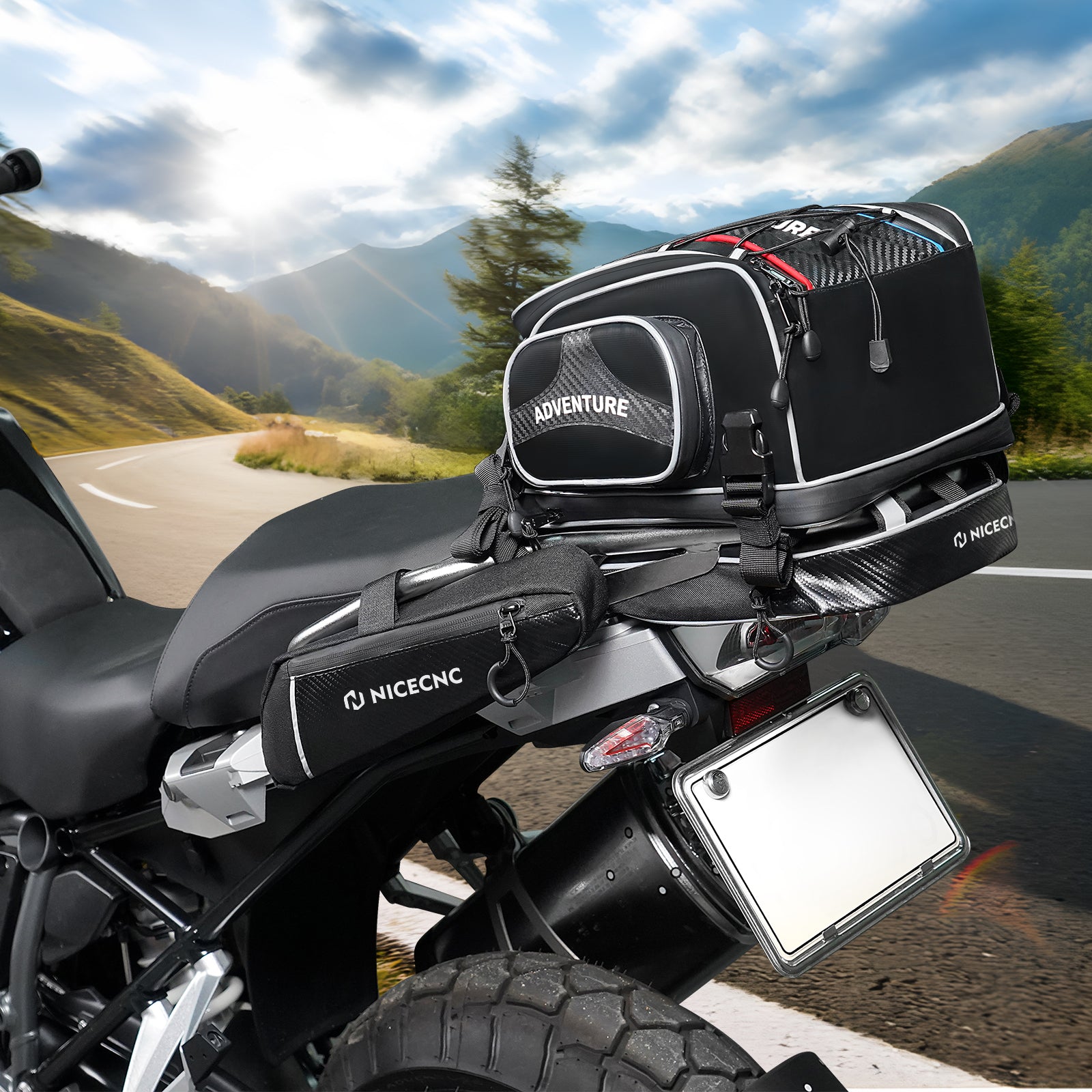 Verbesserte Heckrahmen-Werkzeugtasche für Motorrad für BMW R1200GS R1250GS Adv