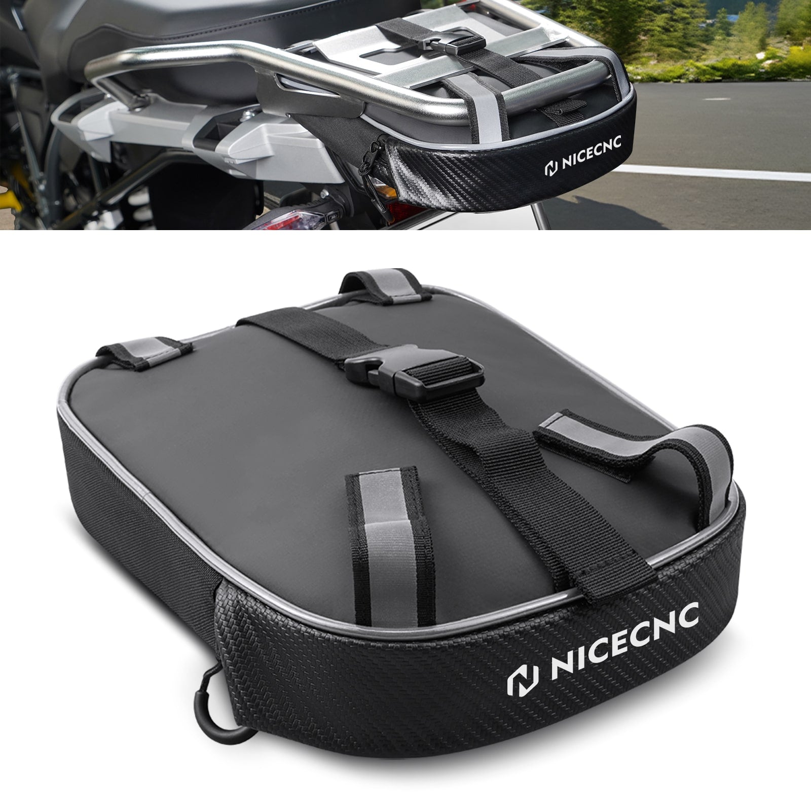 Verbesserte Heckrahmen-Werkzeugtasche für Motorrad für BMW R1200GS R1250GS Adv