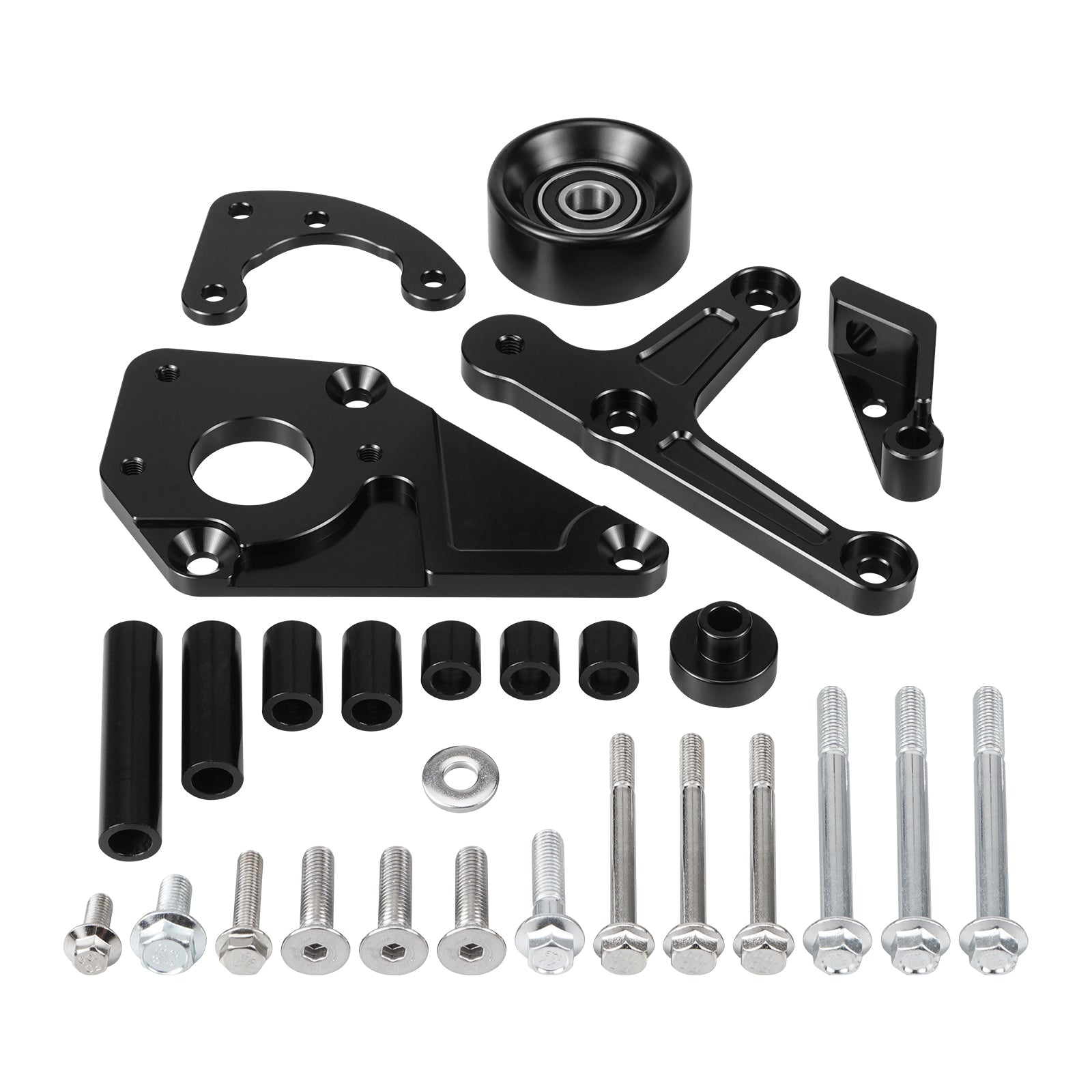 Low Mount Lichtmaschine und Servolenkung Halterung Kit Für LS1 Camaro Z28 Für Firebird Formel Trans Am WS6 LSX LS1
