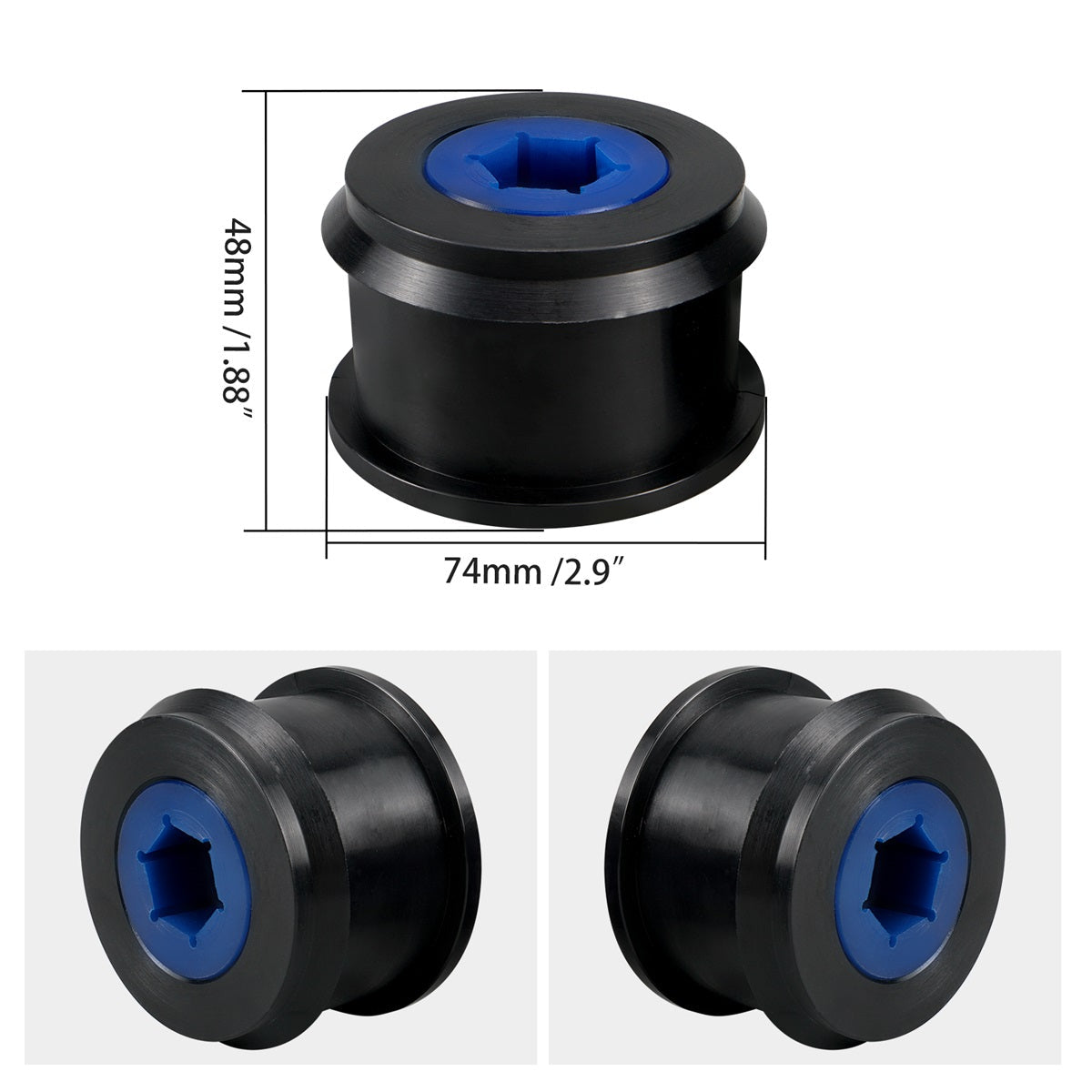 Poly-Querlenkerbuchsen-Kit vorn für BMW E46 Z4 E85 E86