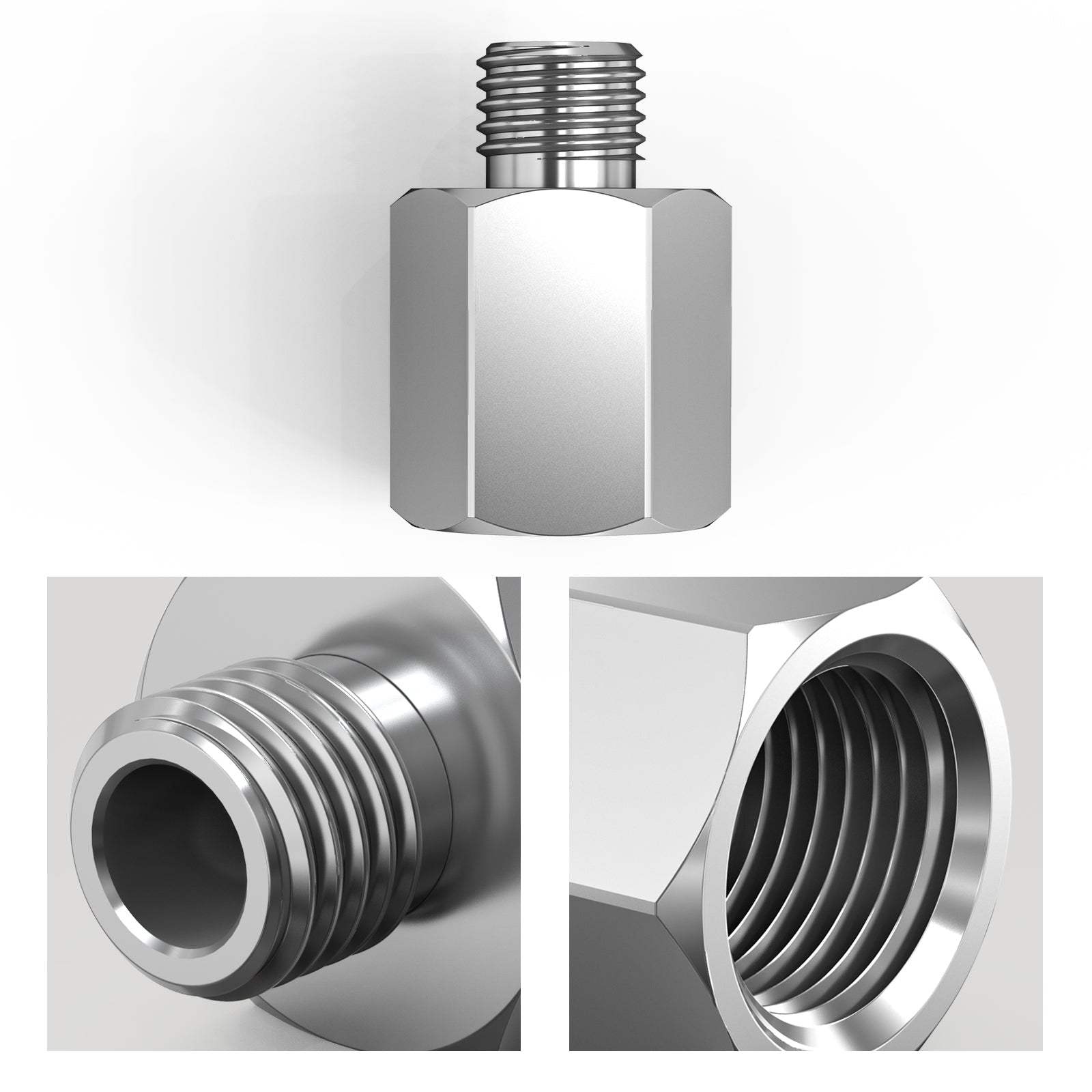 Für LS-Motortausch M12×1,5 Adapter auf 3/8NPT Kühlmitteltemperatursensor Wasser LS1 LSX LS3 LM7 LR4 LQ4 LS6 L59 LQ9 LM4 L33 LS2 LH6 L92 L76