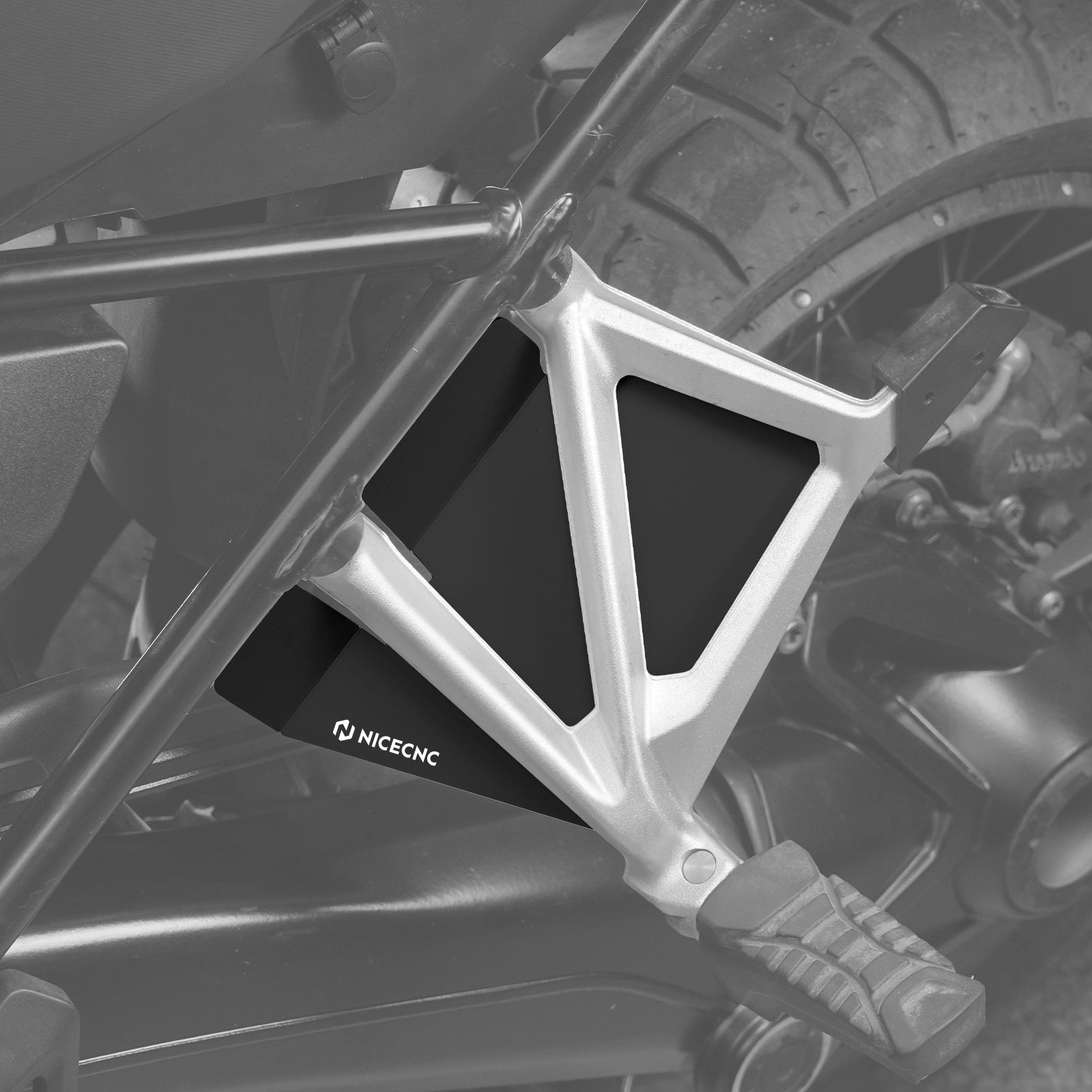 Abdeckung der hinteren Beifahrersitzvertiefung für BMW R1250GS / Adventure 2018–2023