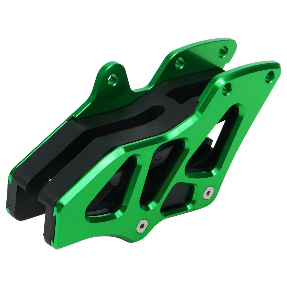 CNC Hinten Kette Leitfaden Wache Protector Slider Für Kawasaki KLX450R 2011-2014 Grün