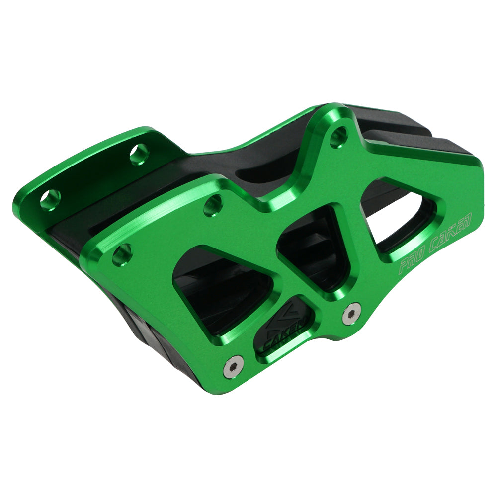 CNC Hinten Kette Leitfaden Wache Protector Slider Für Kawasaki KLX450R 2011-2014 Grün