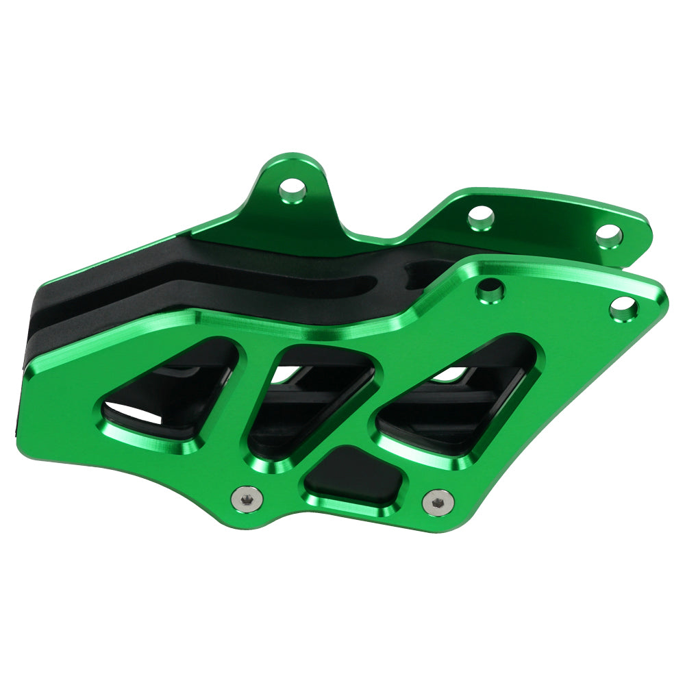 CNC Hinten Kette Leitfaden Wache Protector Slider Für Kawasaki KLX450R 2011-2014 Grün