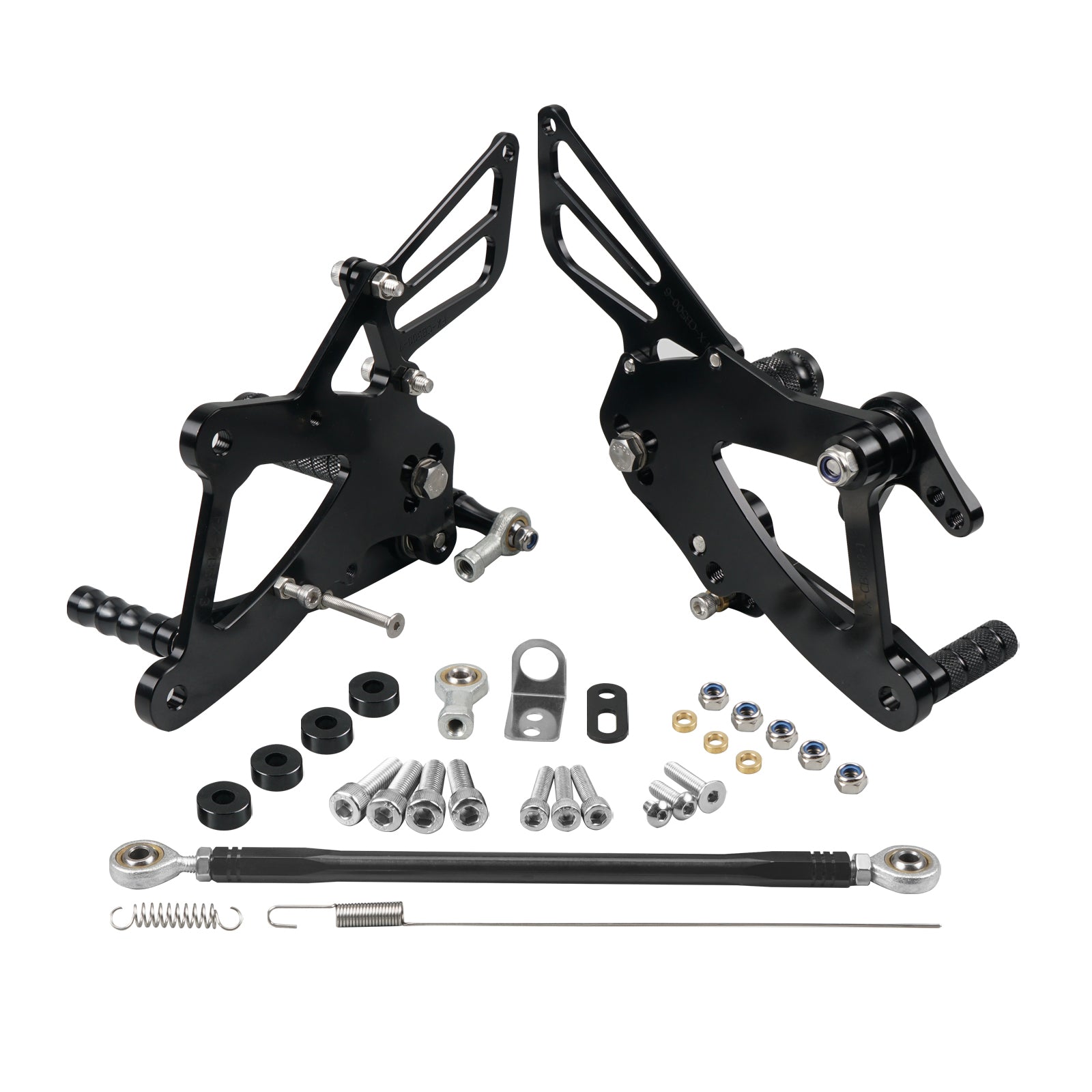Rennen Einstellbare Fußrastenanlage Fußrasten Pedale Für Honda CB 400F 500F / CBR 400R 500R