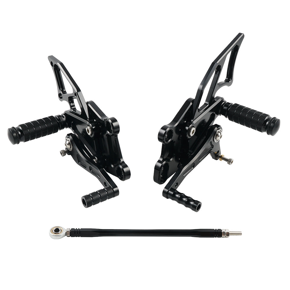Einstellbare CNC Billet Hinten Sets Fußstützen für Kawasaki Ninja 300 EX300 2013-2017