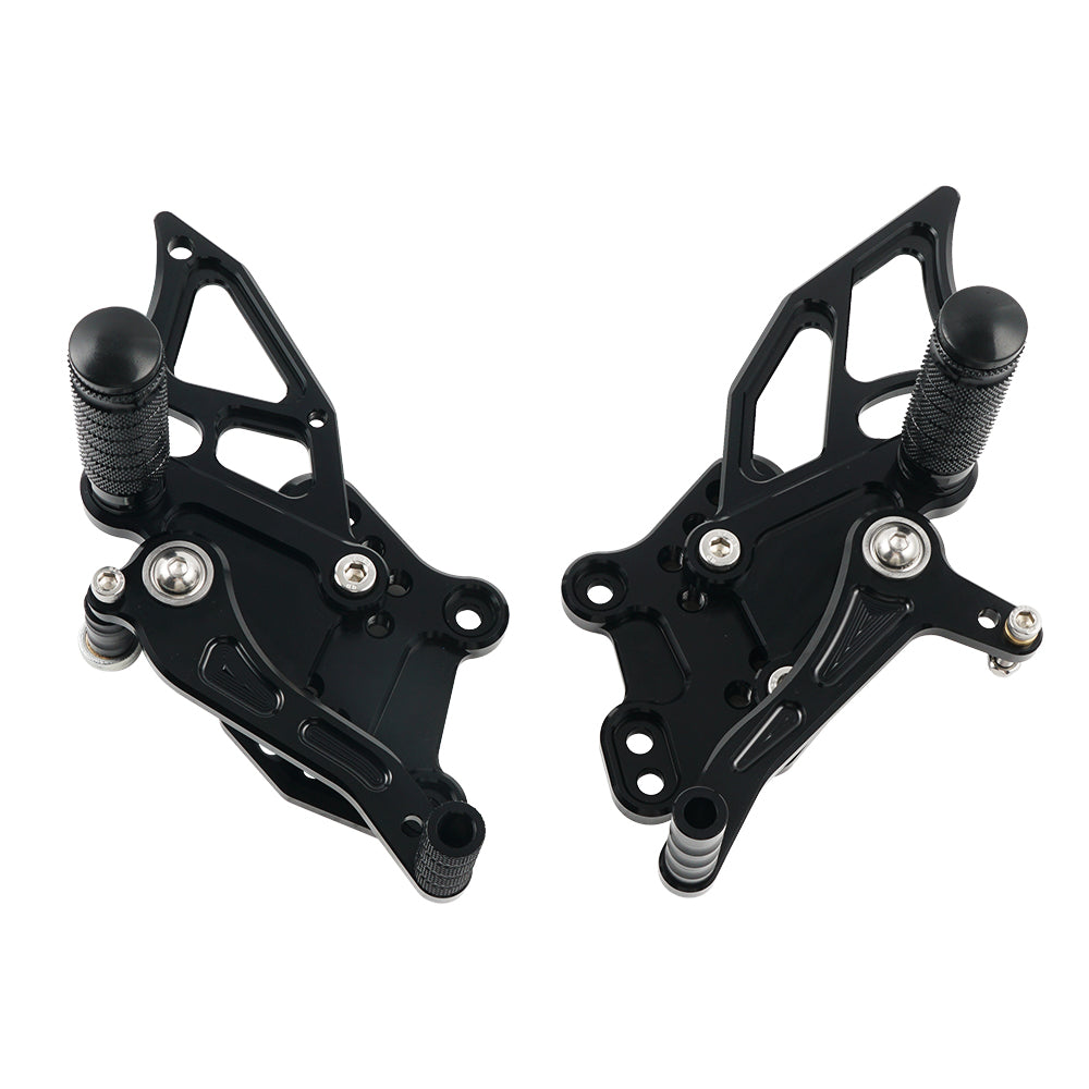 Einstellbare CNC Billet Hinten Sets Fußstützen für Kawasaki Ninja 300 EX300 2013-2017