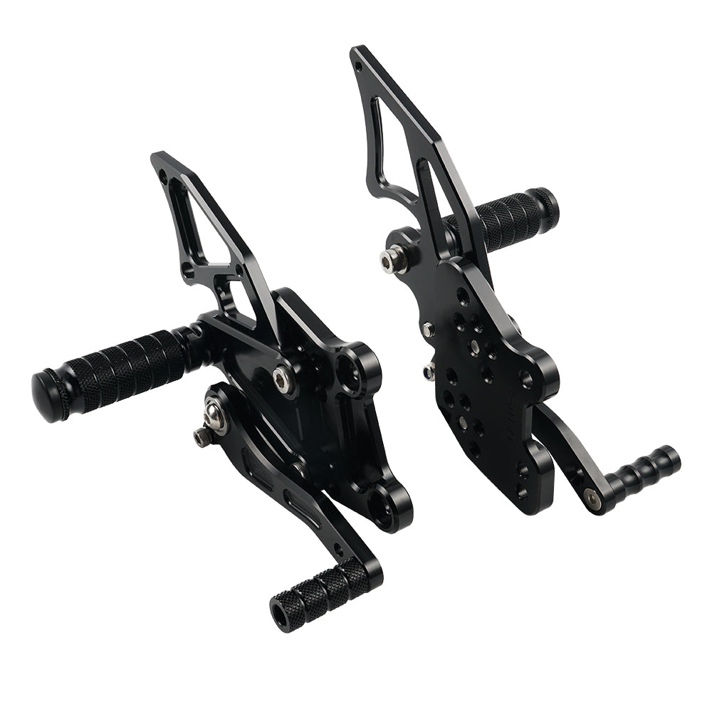 Einstellbare CNC Billet Hinten Sets Fußstützen für Kawasaki Ninja 300 EX300 2013-2017
